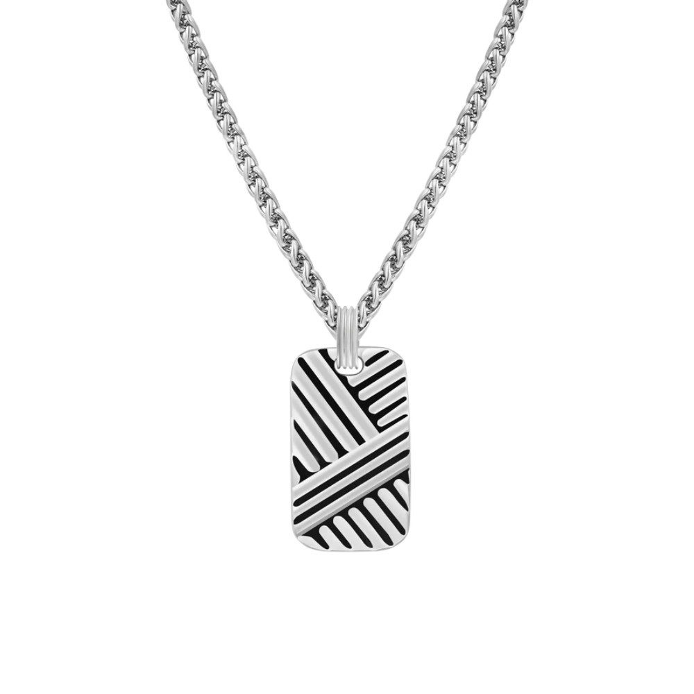 XENOX Kette mit Anhänger X4234, Anhänger: Platte