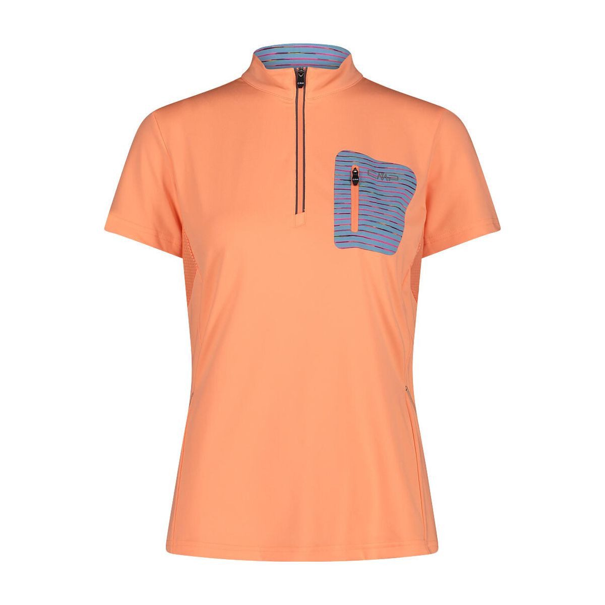 CMP Radtrikot Woman T-shirt Free Bike T-Shirt Freeride mit Vordertasche