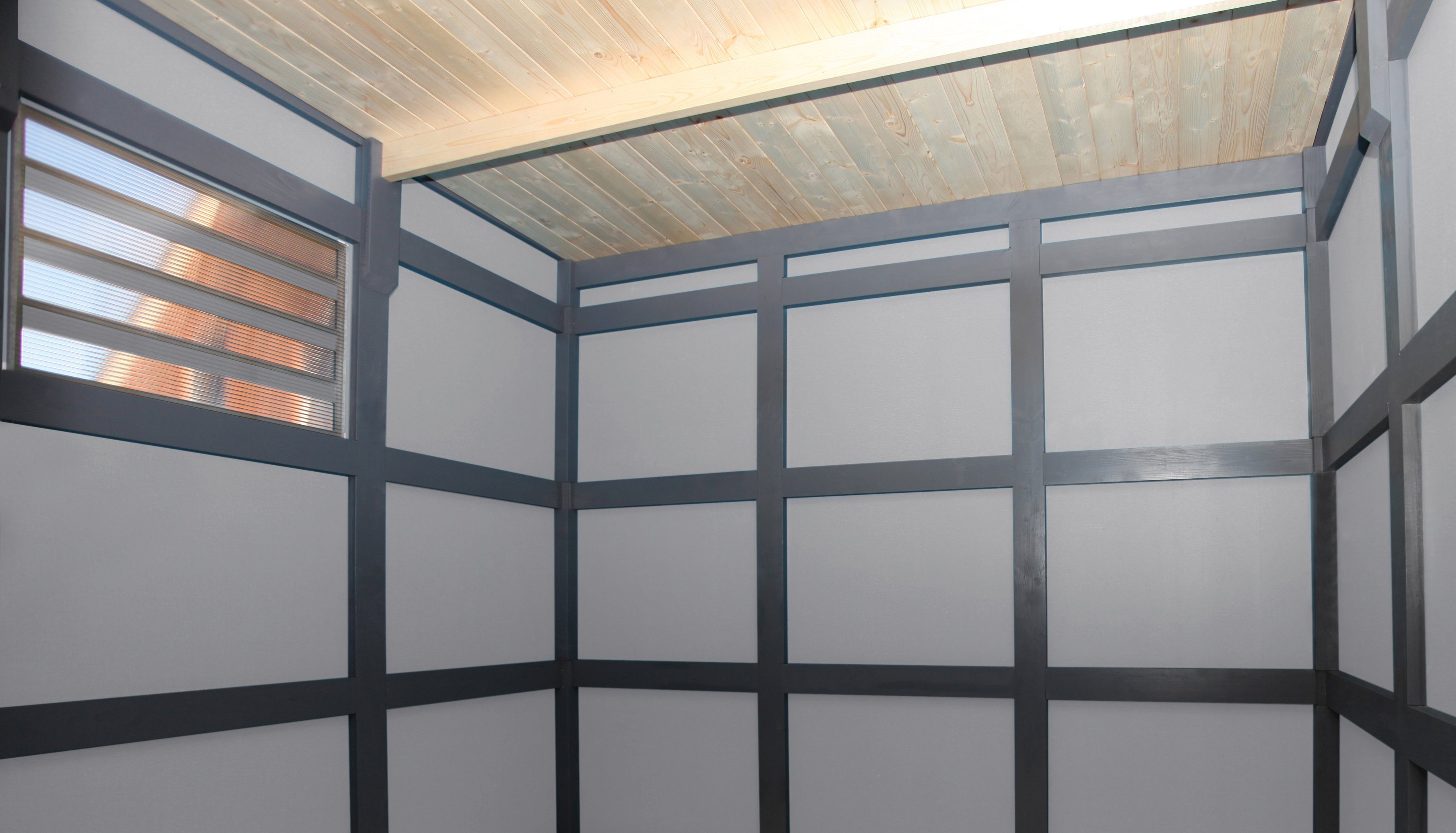 Skanholz Gartenhaus CrossCube Sydney 2, BxT: 253x169 cm