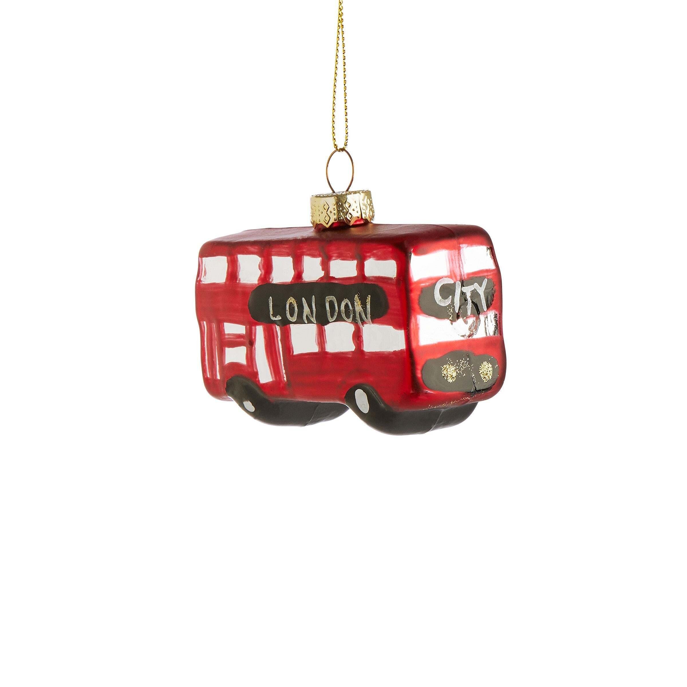 BUTLERS Weihnachtsbaumkugel HANG ON Anhänger London Bus