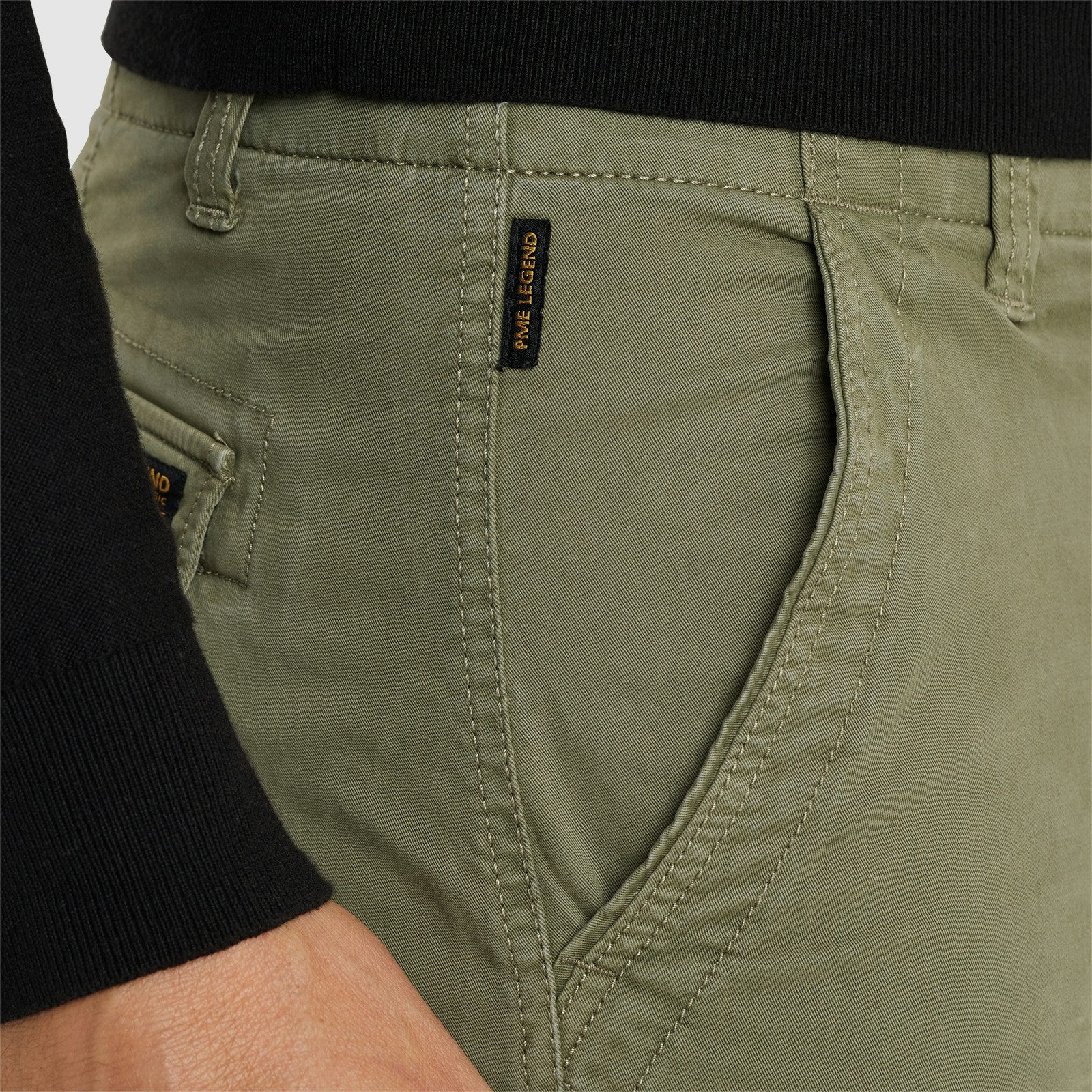 PME LEGEND Cargohose Nordrop Stretch Twill mit Logo Stickerei – Bild 5 von 5