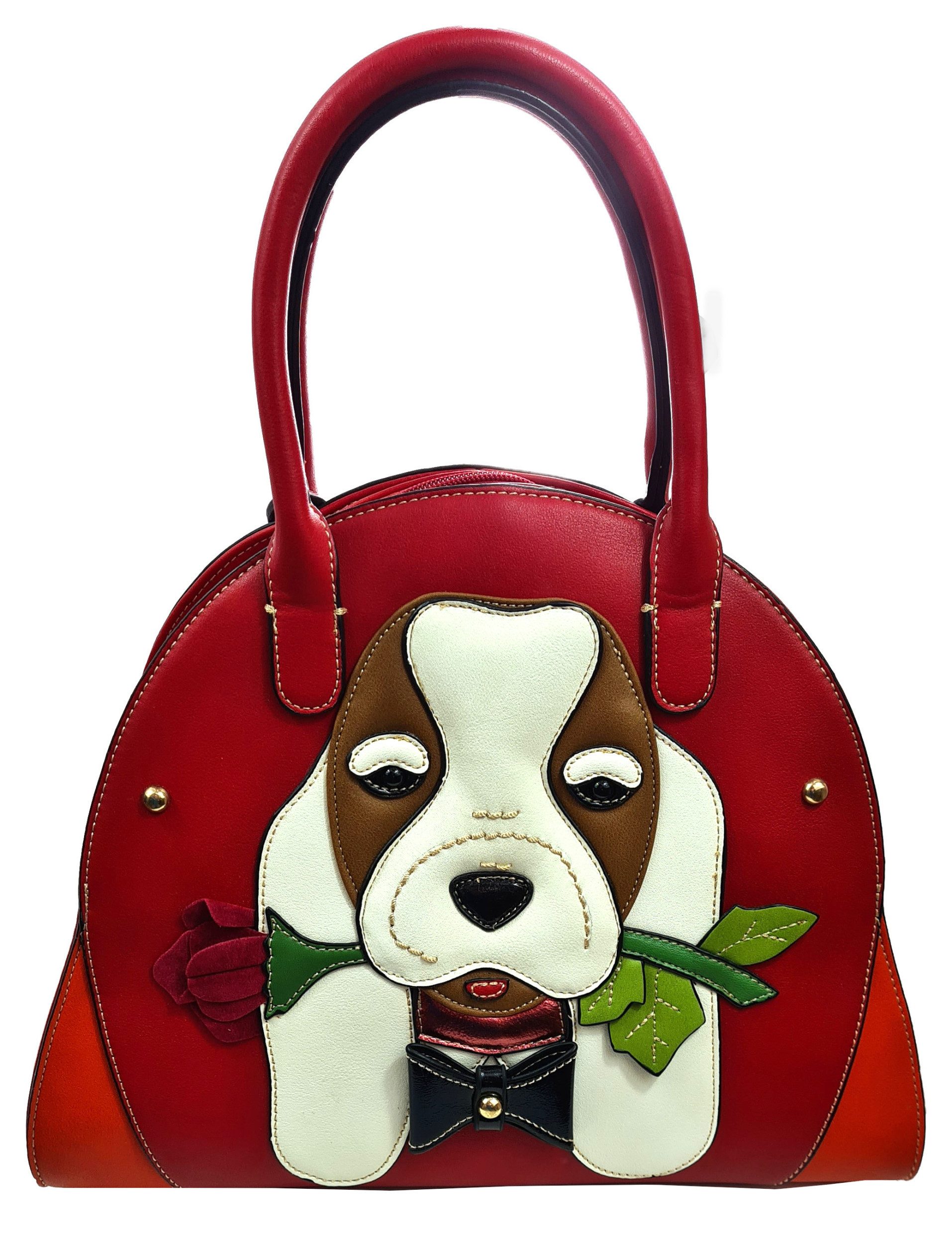 Einkaufszauber Handtasche Designer Handtasche Lieblings Hund, Hund als Dekoration