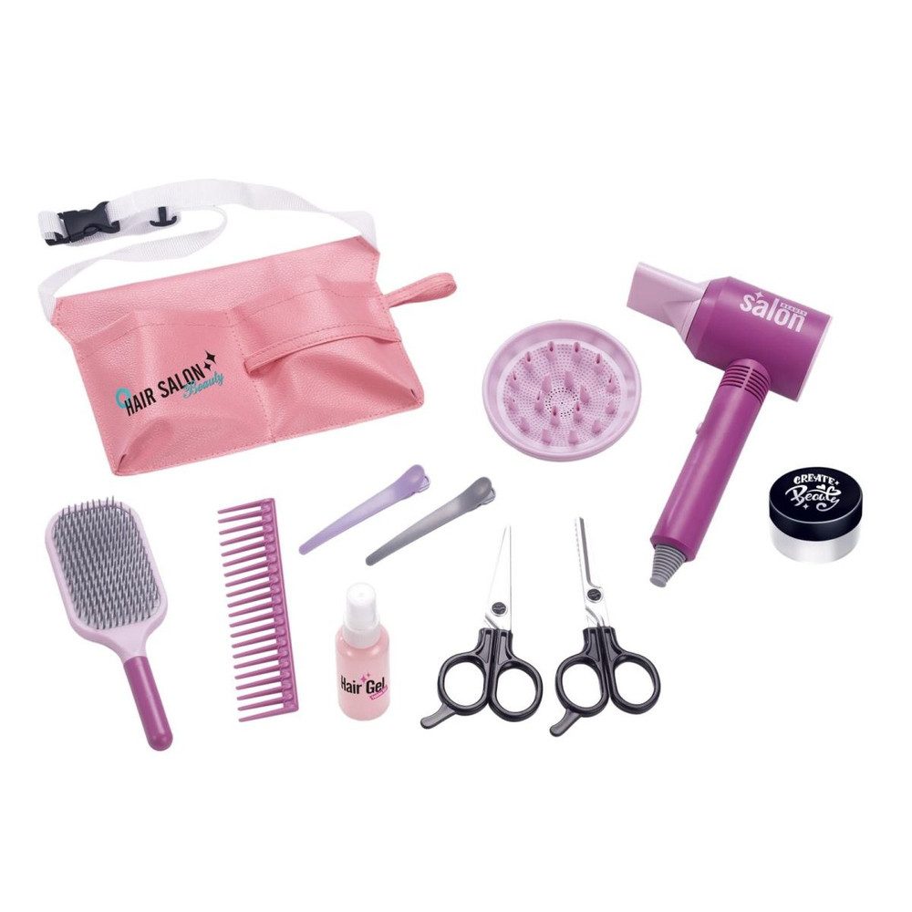 Spielzeug-Frisierkoffer Besttoy - Frisier-Gürteltasche - 10-teilig