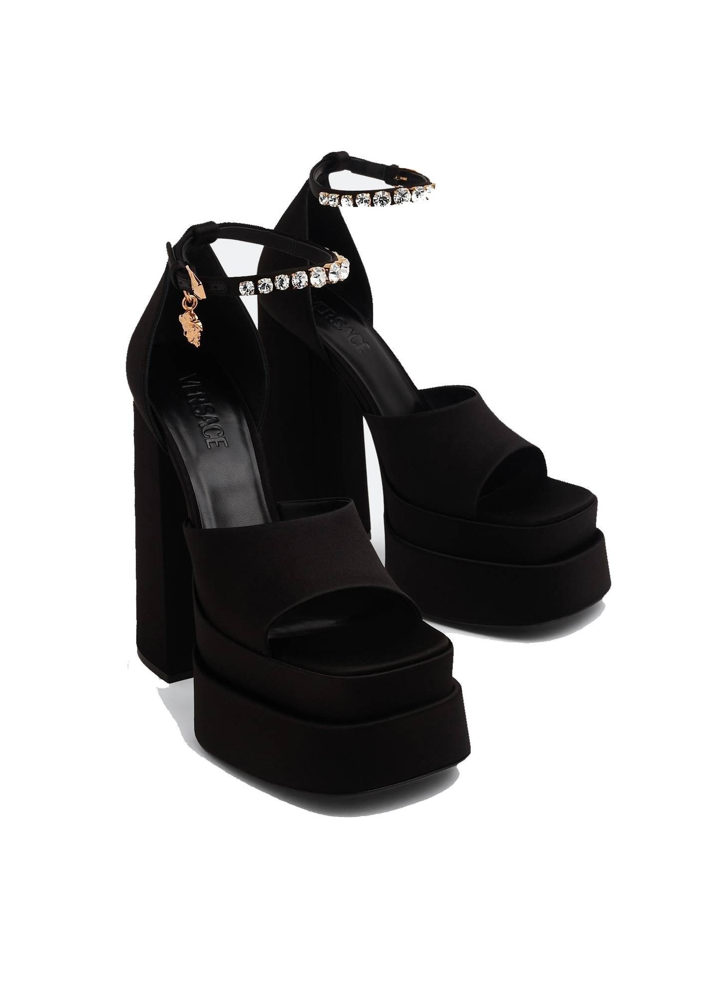 Versace 1007717-DRA67-1B00V Plateausandaletten
