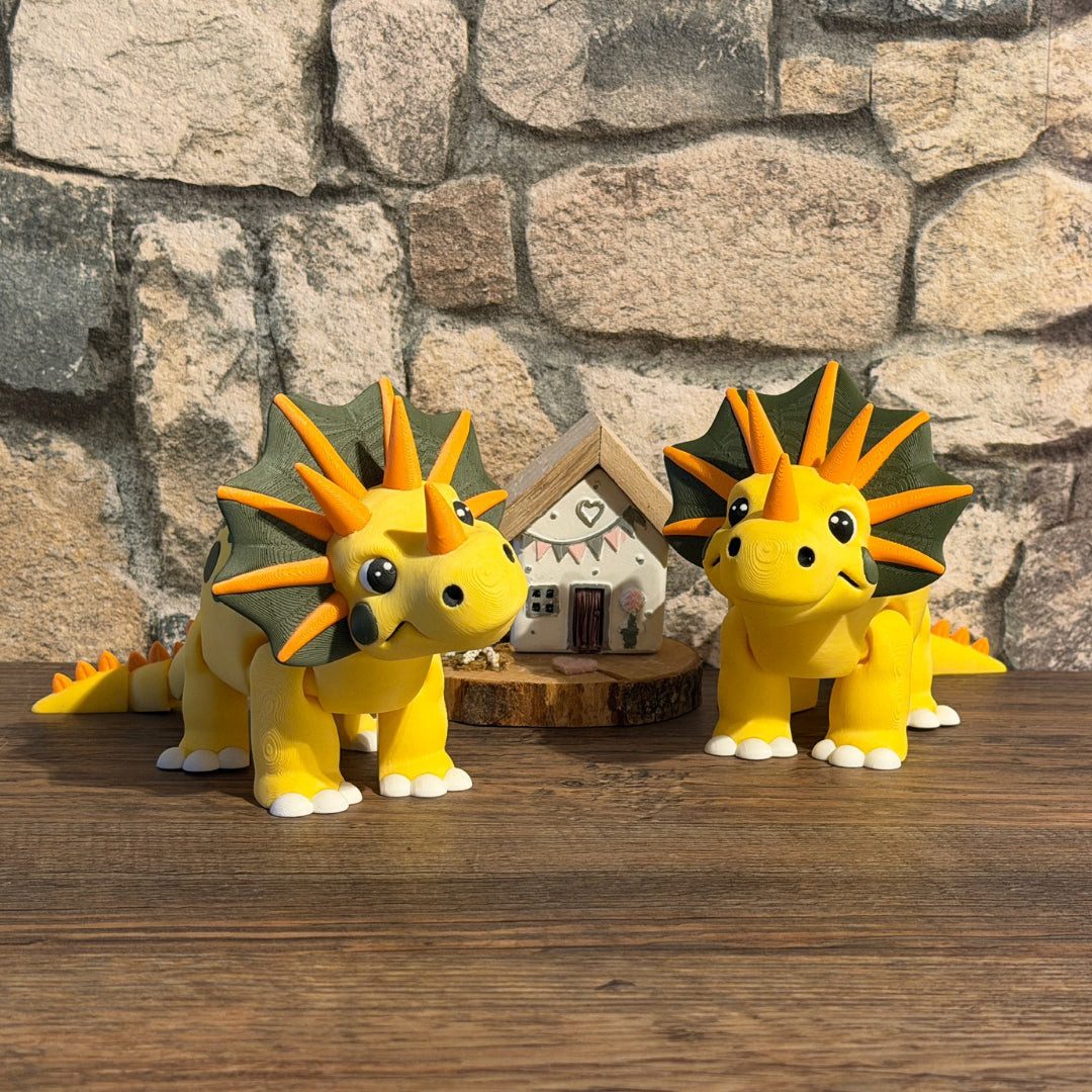 UDINGO Dekofigur Chunky Triceratops Dino