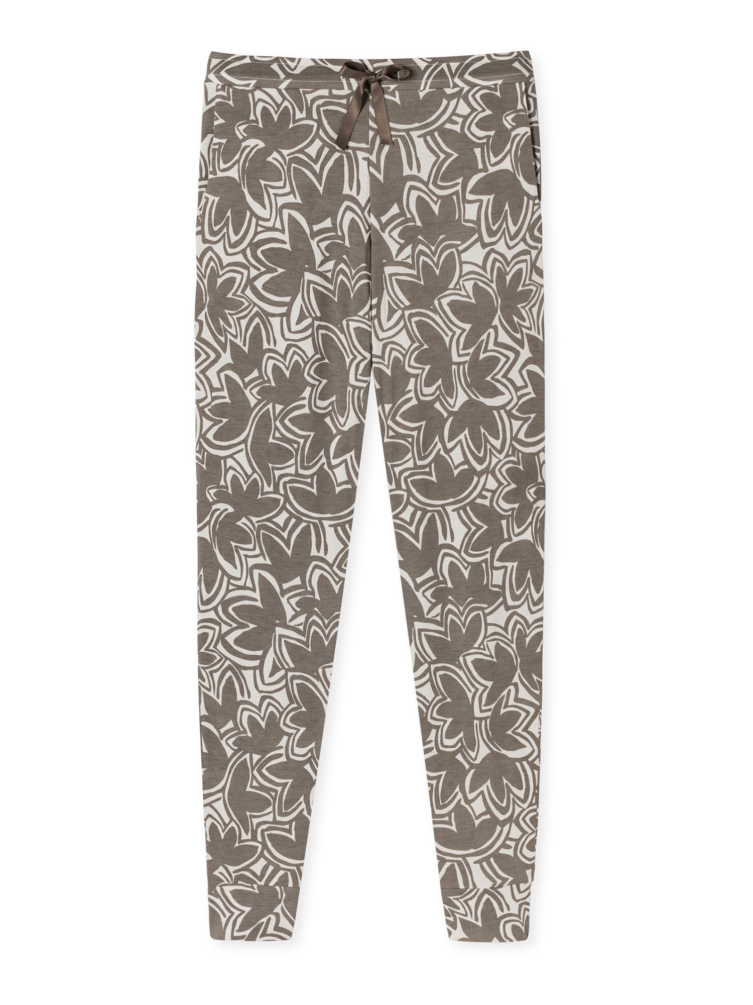 Schiesser schlaf-hose schlaf-hose 95/5 taupe pyjama Pyjamahose
