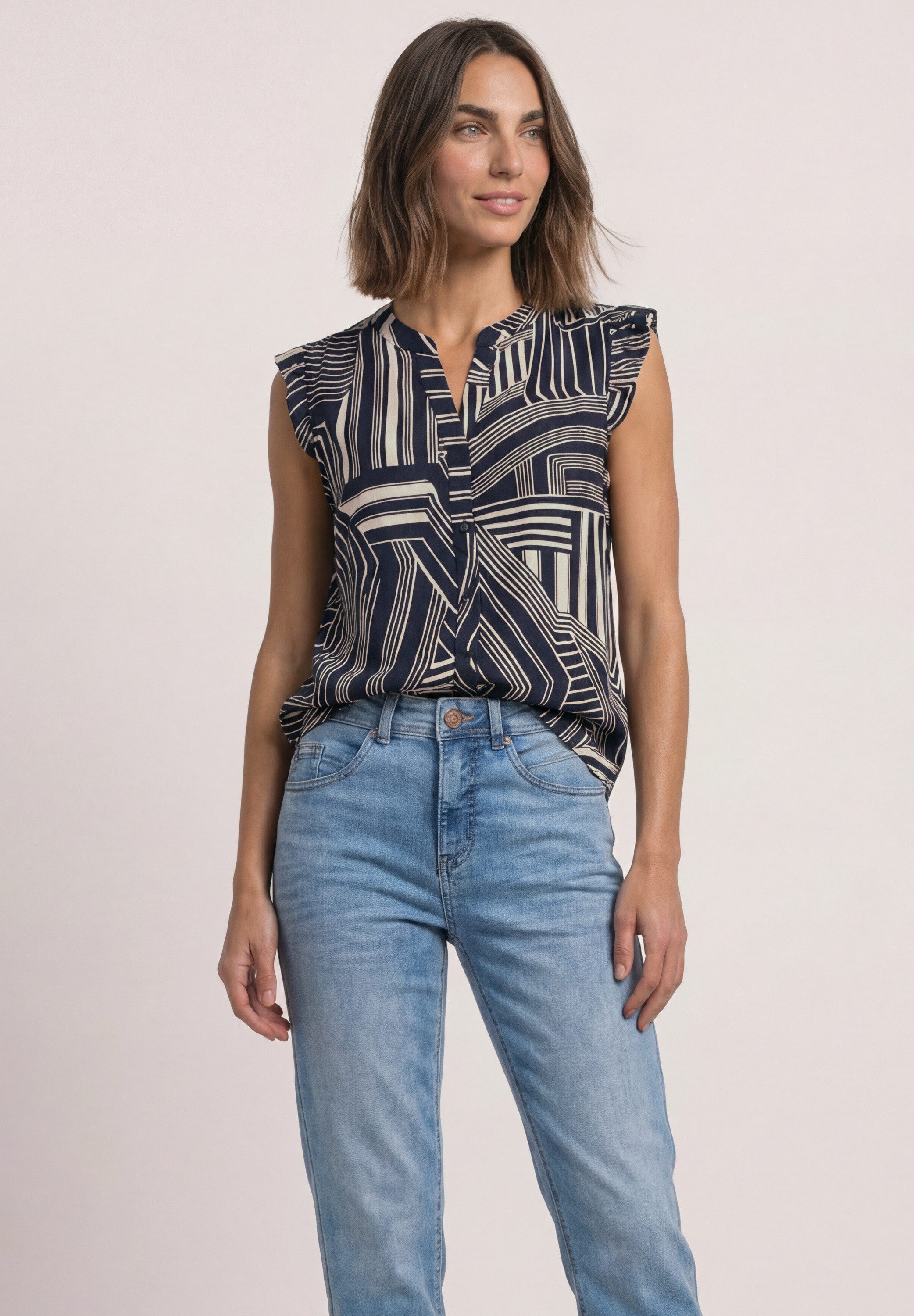 STREET ONE Blusentop aus softer Viskose
