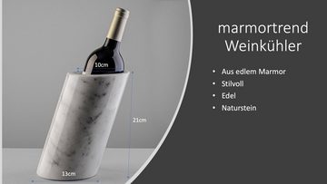 marmortrend Sehnsucht nach Einzigartigkeit Wein- und Sektkühler marmortrend Flaschenkühler Weinkühler aus Marmor