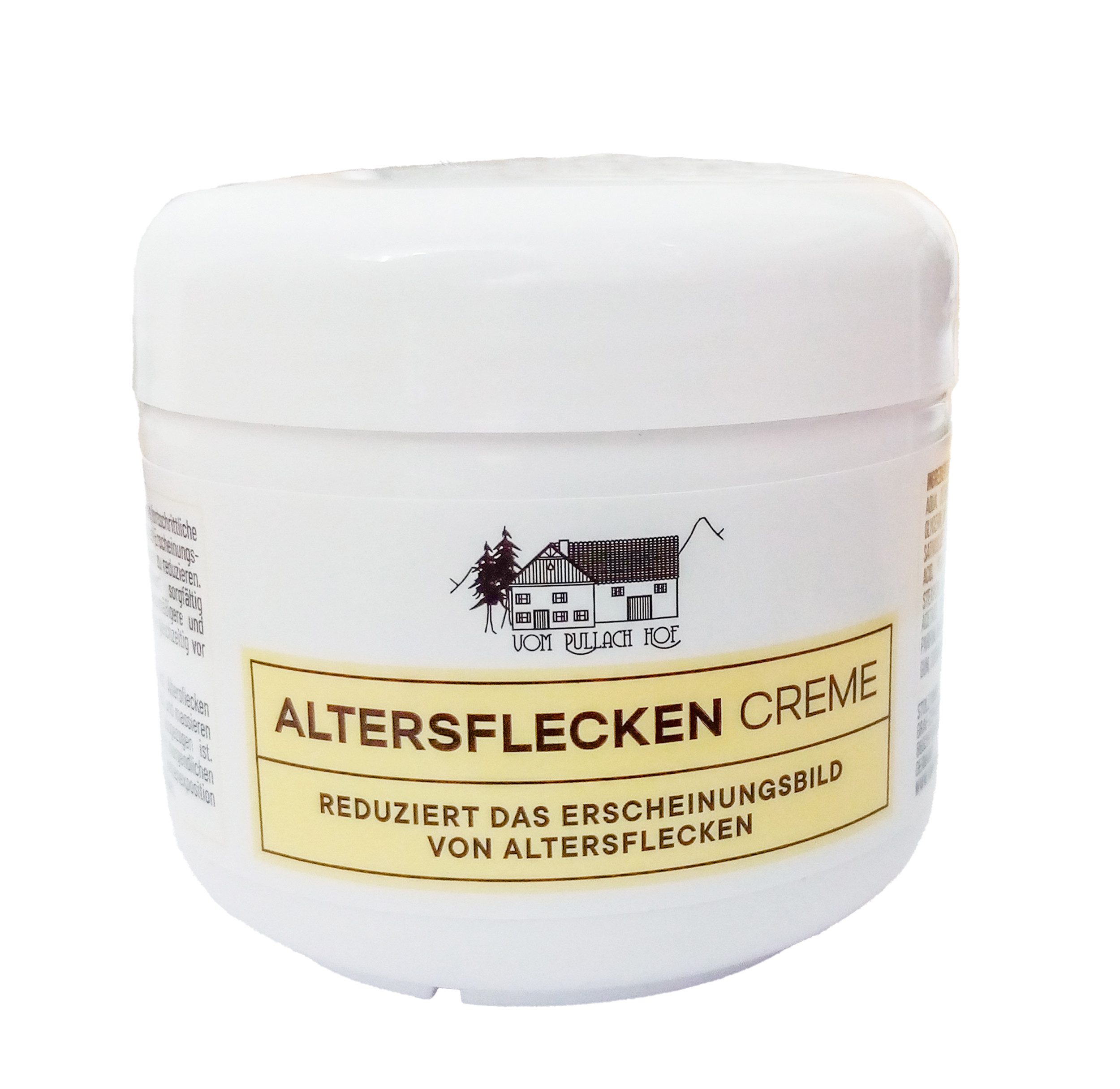 vom Pullach Hof Anti-Aging-Creme ALTERSFLECKEN-CREME 125ml Anti Aging gegen Pigmentflecken 99, Pigmentflecken Pigmentcreme Salbe