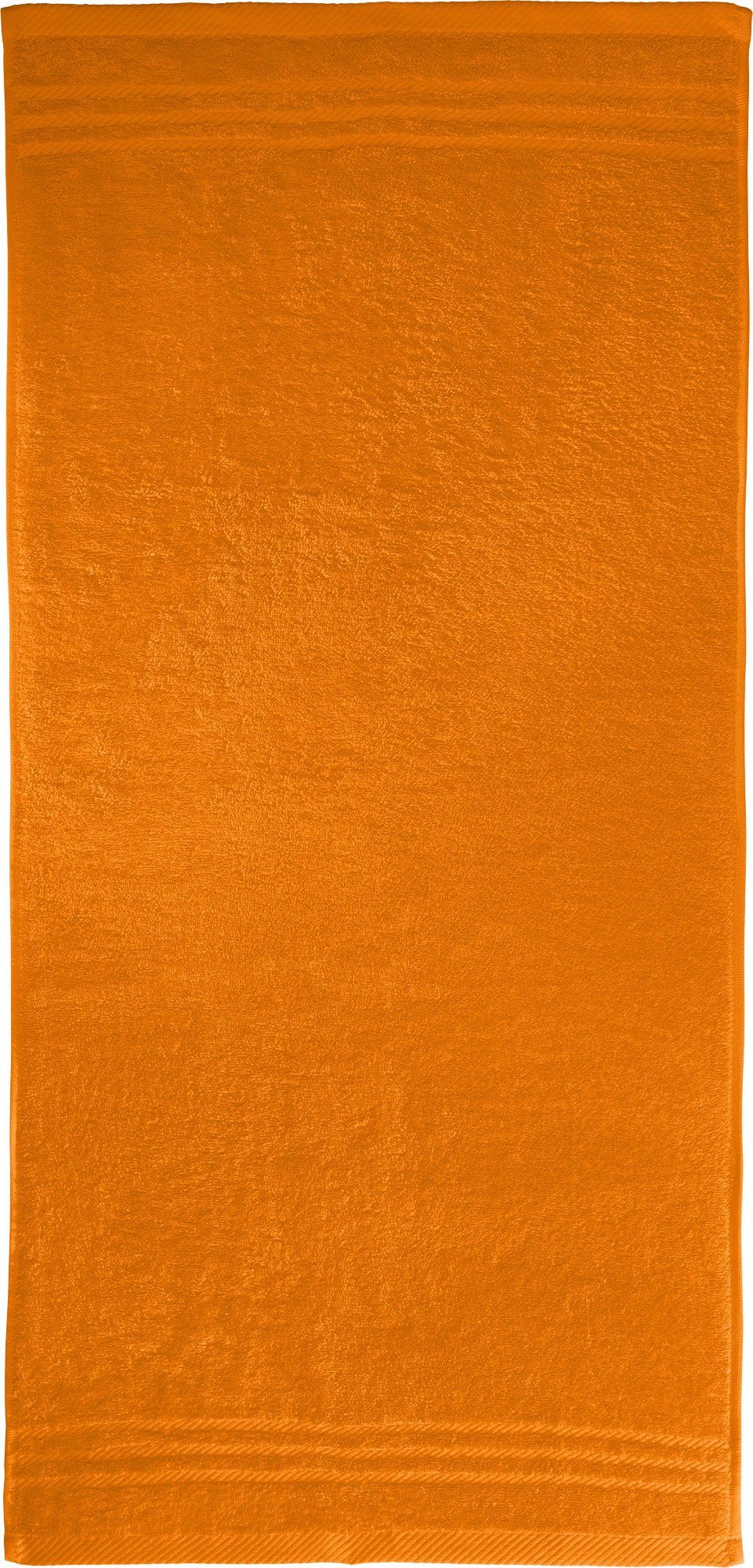 REDBEST Handtuch Handtuch "New York", Frottier (1-St), Walk-Frottier Uni orange