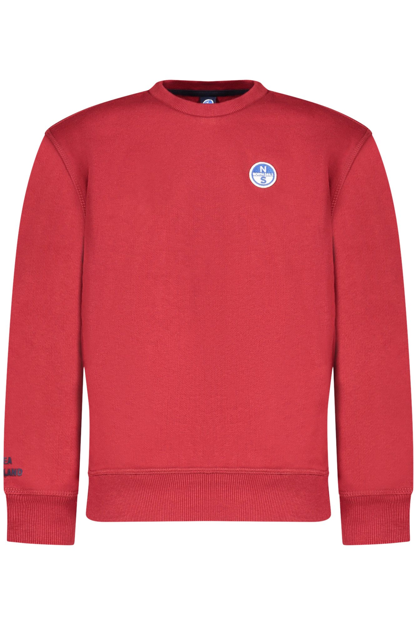 North Sails Sweatshirt Pullover ohne Reißverschluss Kinder rot -