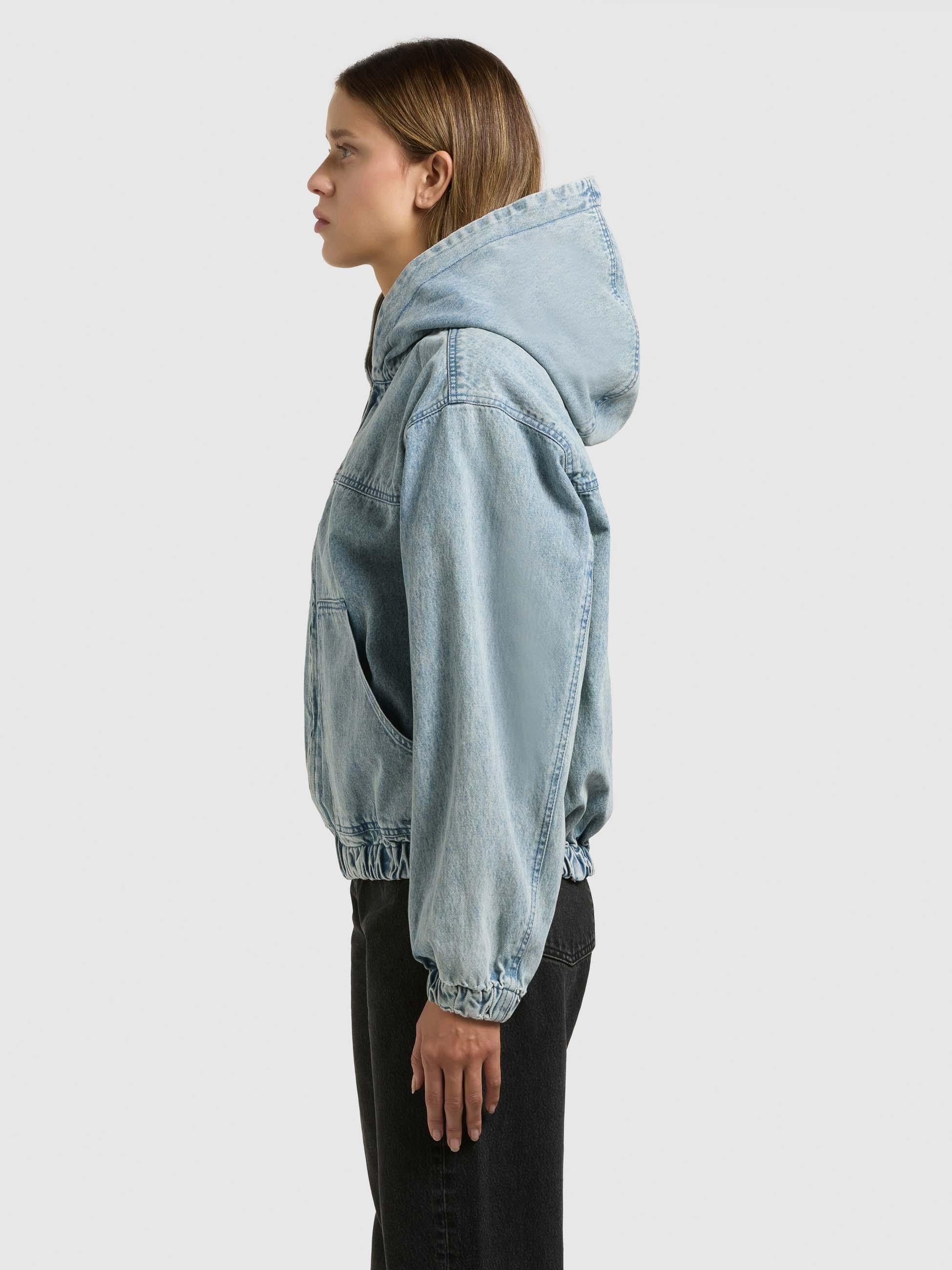 khujo Jeansjacke Gretel Modische Jacke in Jeans-Optik