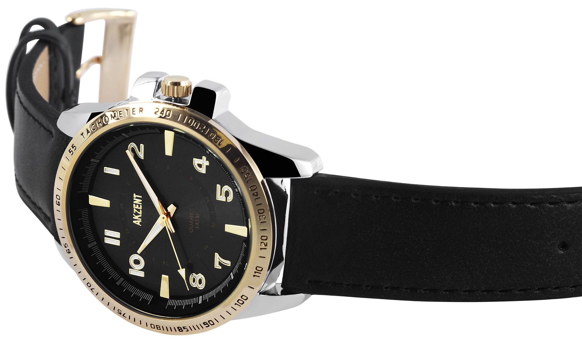 AKZENT Quarzuhr 3 ATM