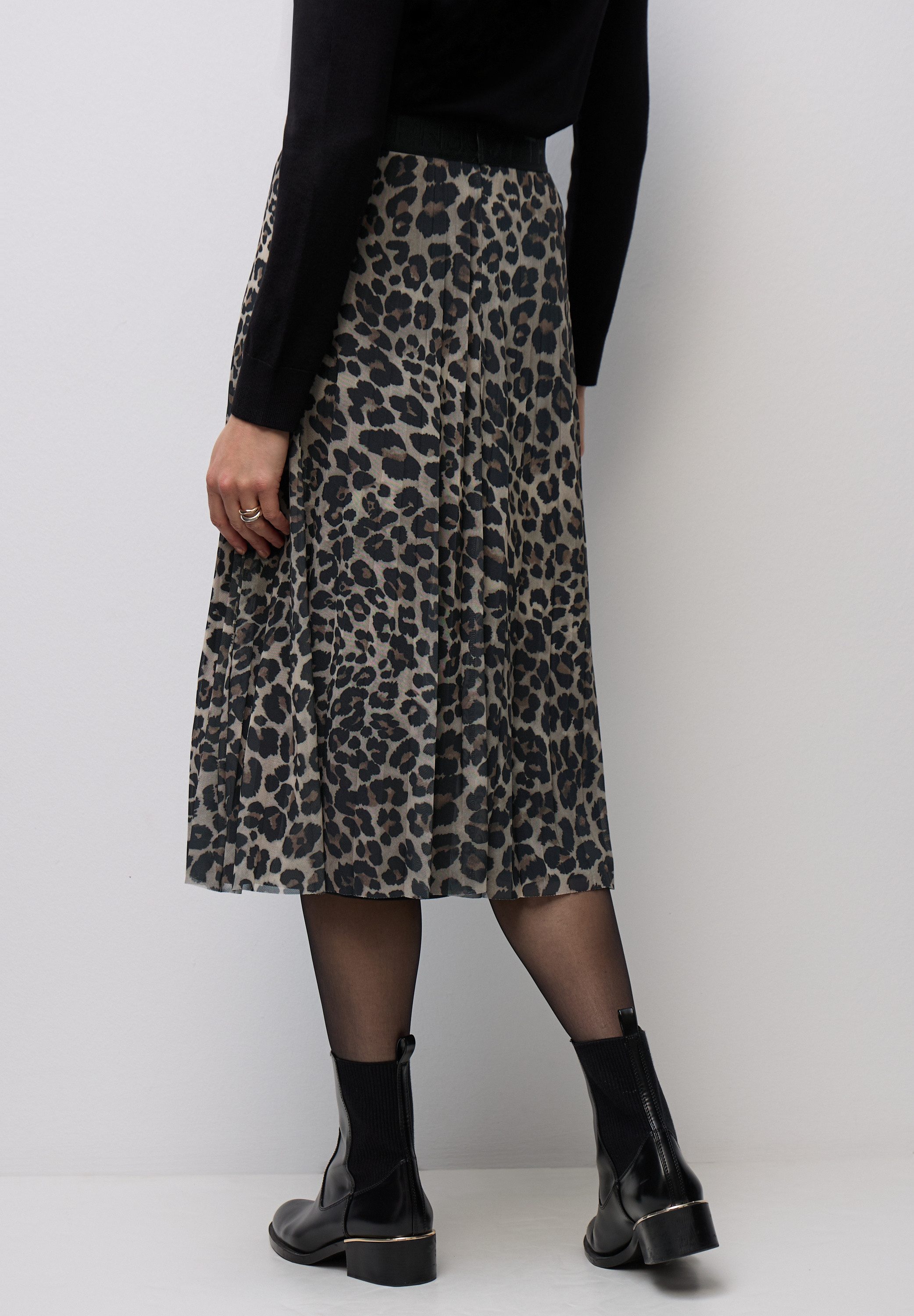 STREET ONE Maxirock mit Leo-Print günstig online kaufen