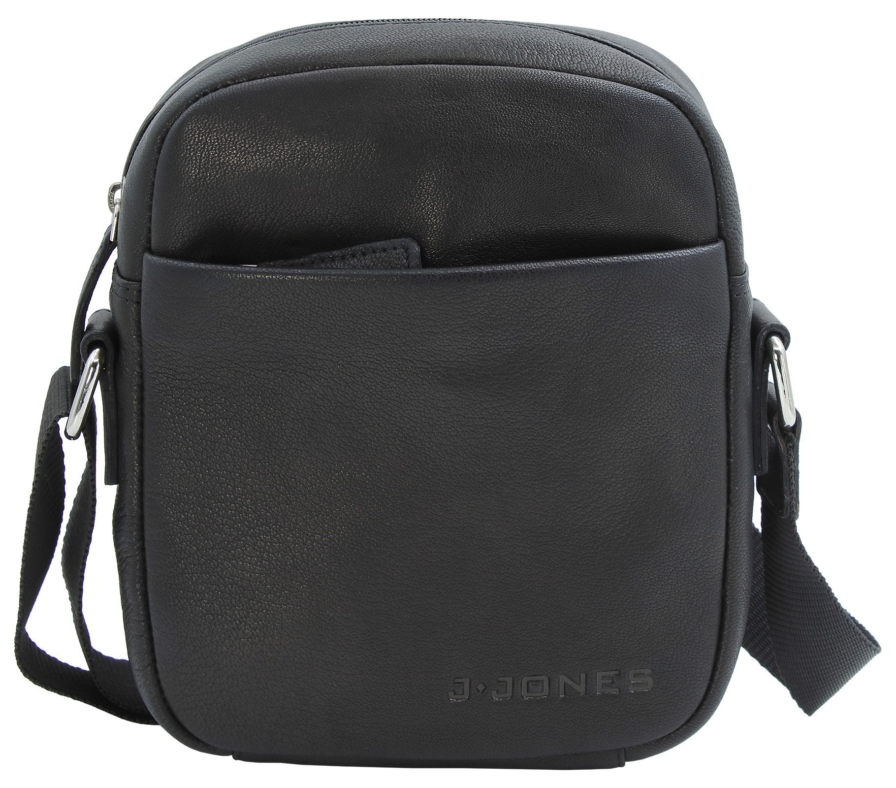 Umhängetasche - Kleine Herren Schultertasche Leder Crossbody Bag Messenger Stil