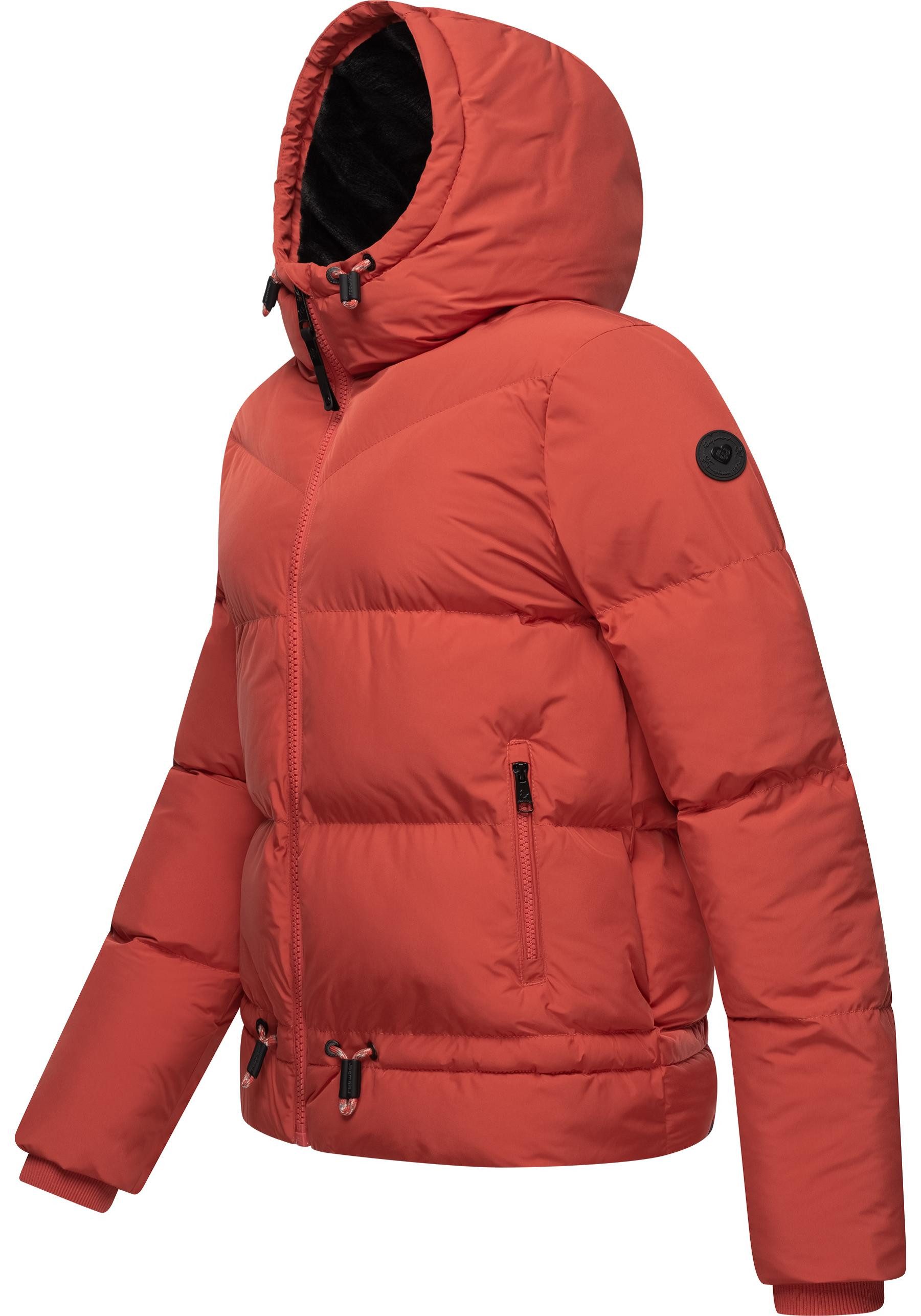 Ragwear Steppjacke Briony Wasserdichte Damen Winterjacke mit Kapuze