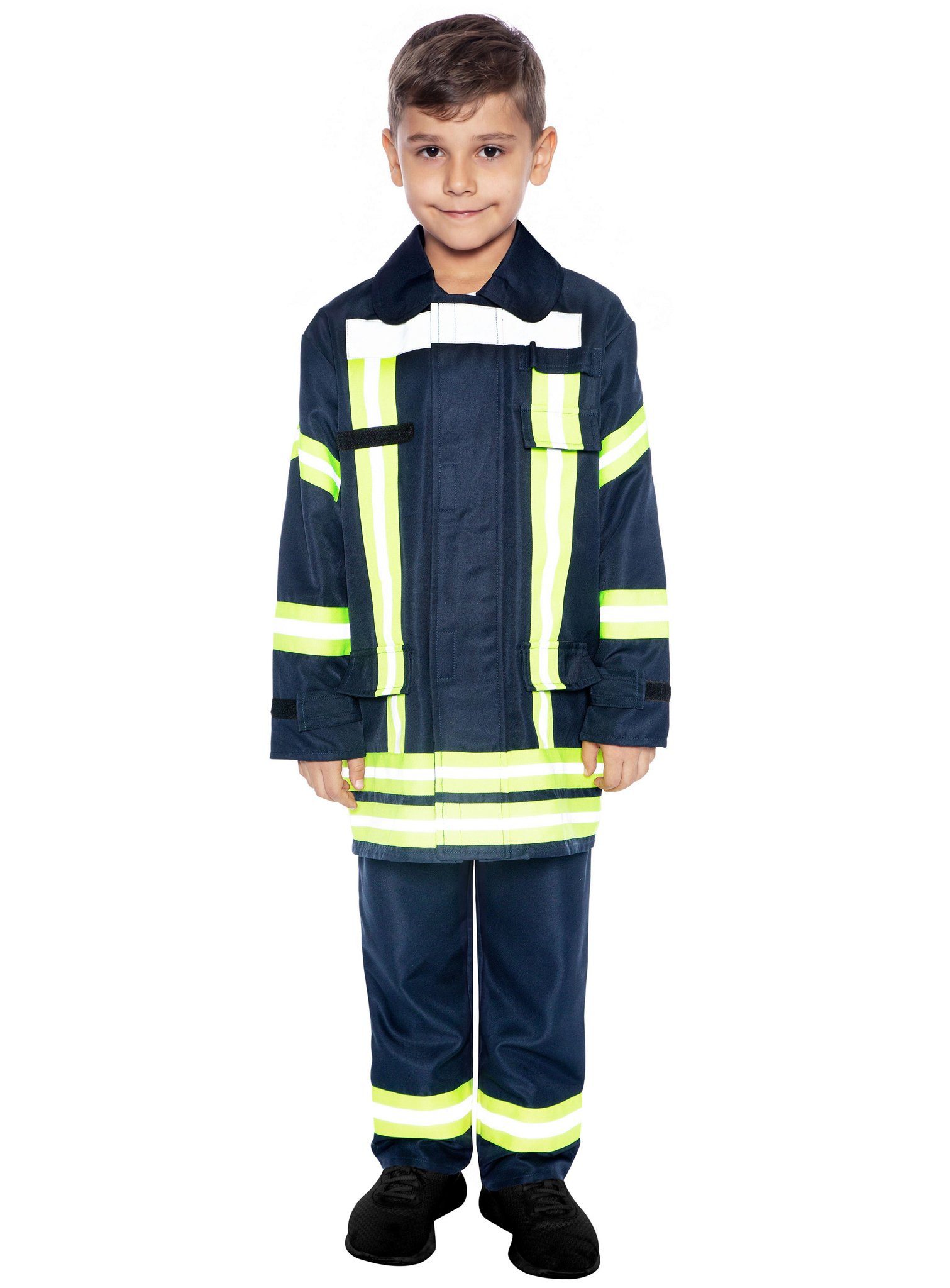 Kostüm Feuerwehrmann - Karneval Faschingskostüm Kinder