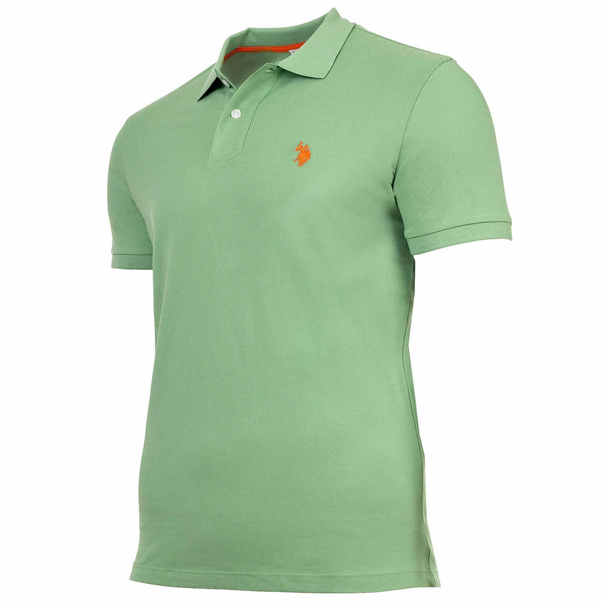 U.S. Polo Assn. Poloshirt Herren Poloshirt Baumwolle Carded Piquet günstig online kaufen