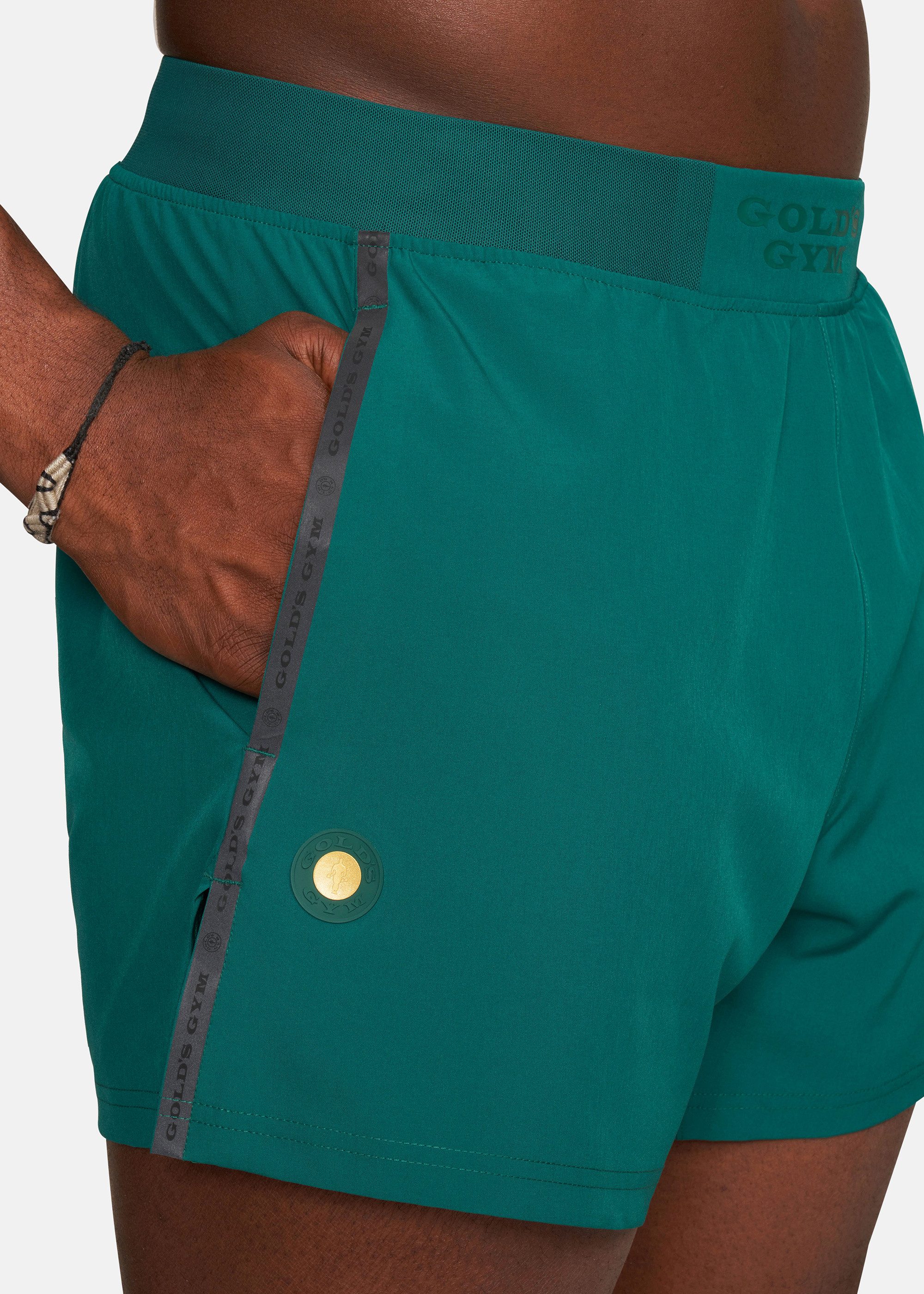 GOLD'S GYM APPAREL Shorts MARK schnelltrocknend, atmungsaktiv, elastischer Gummibund