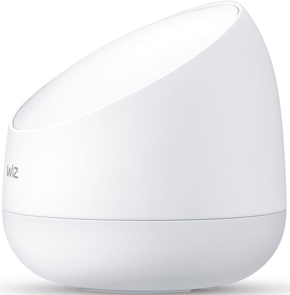 WiZ Tischleuchte SQUIRE, LED fest integriert, Farbwechsler, Die WiZ Squire Tischleuchte bringt smartes Licht in alle Wohnbereiche