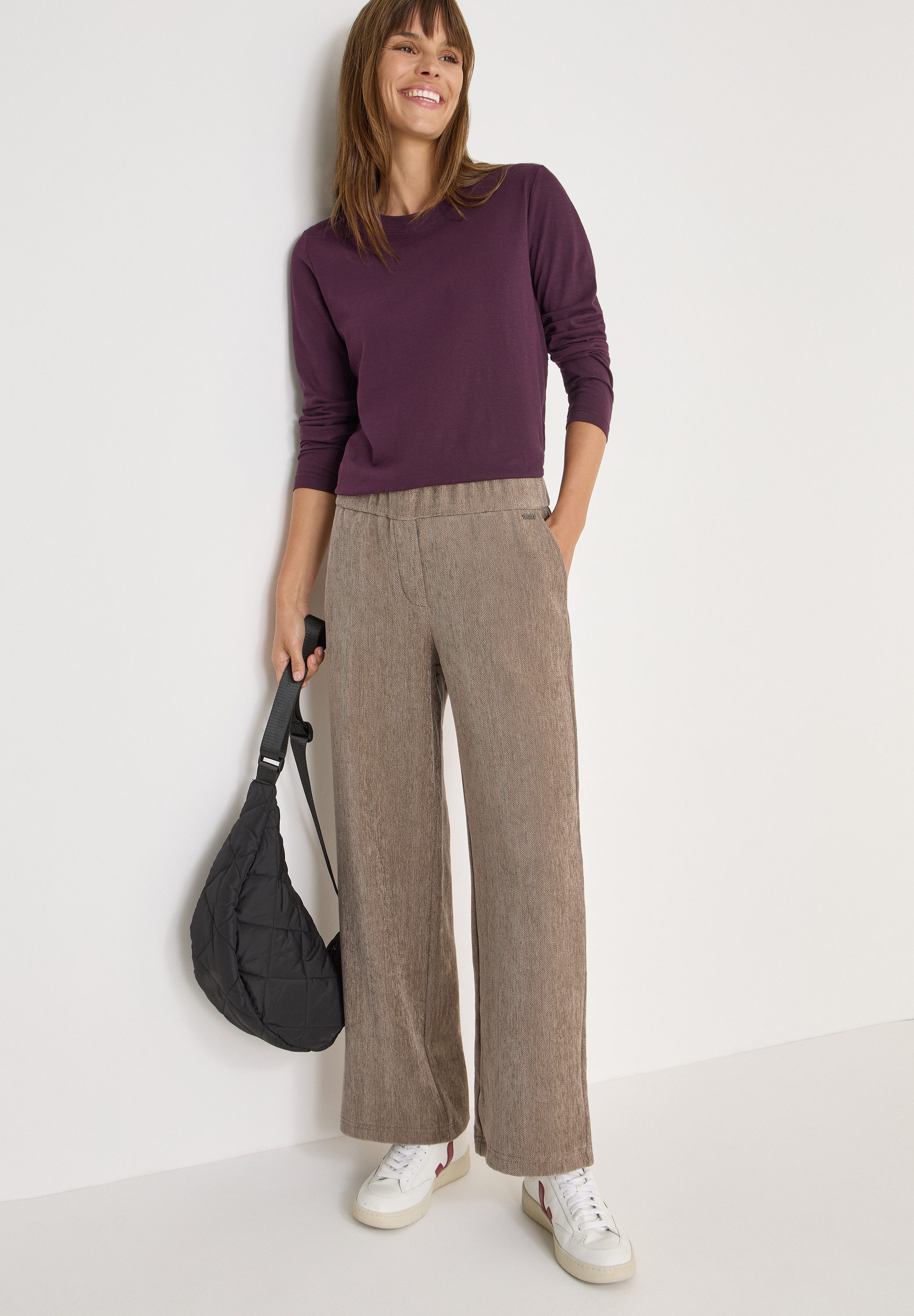 CECIL Stoffhose Style Neele mit elastischem Bund