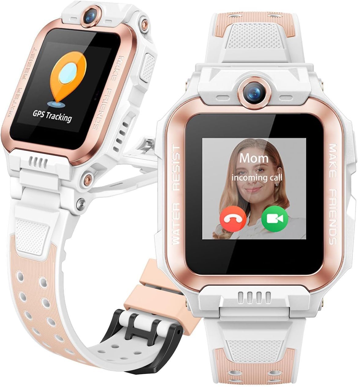 imoo Smartwatch (2,5 cm, sim-karte), Kinder Smartwatch mit Dualkamera Ortungsfunktionen