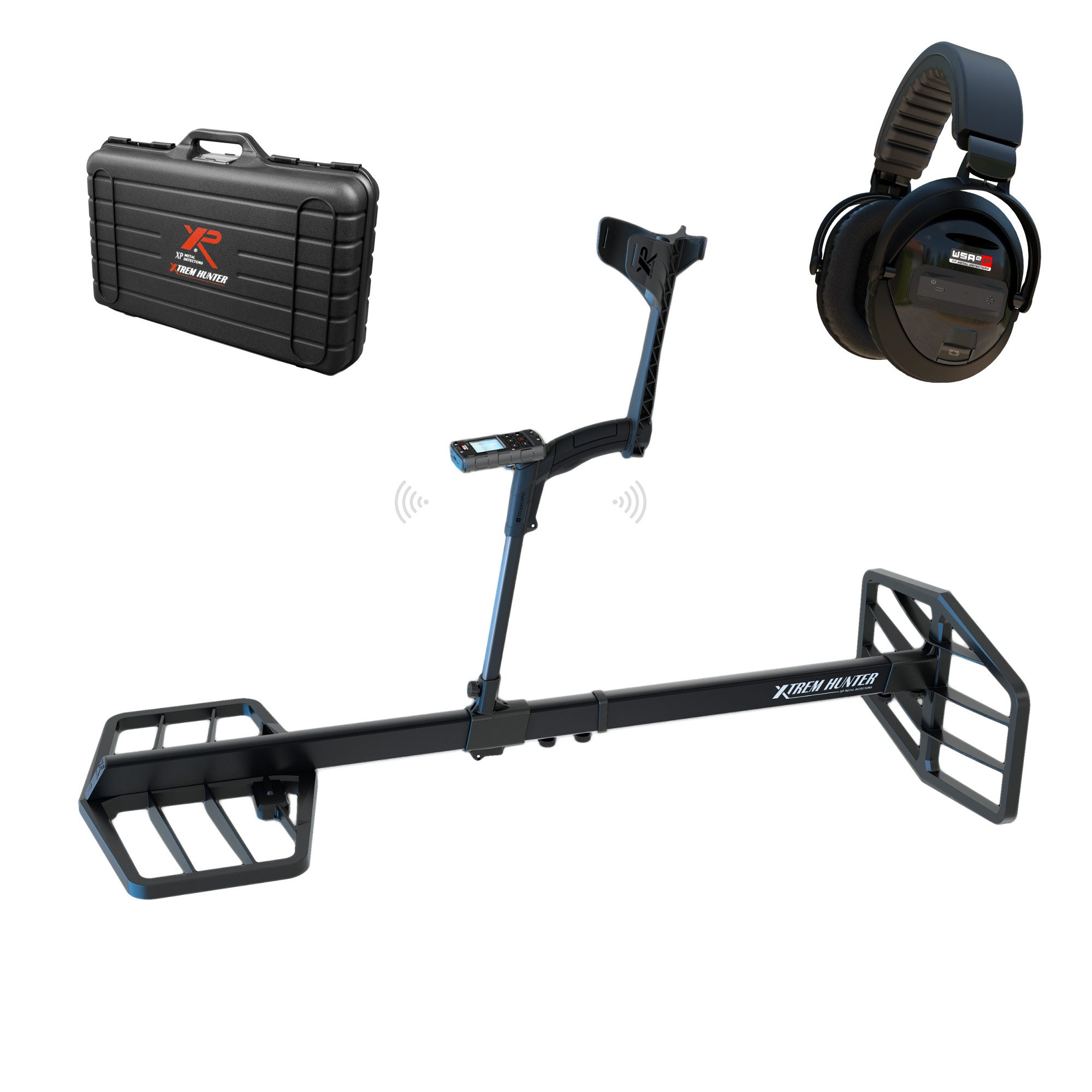 XP Metal Detectors Metalldetektor XTREM Hunter XTR-115 RC WSA II XL ST Tiefenortungssystem, Der Xtrem Hunter ist ein Spezialgerät zur Tiefenortung großer Objekte