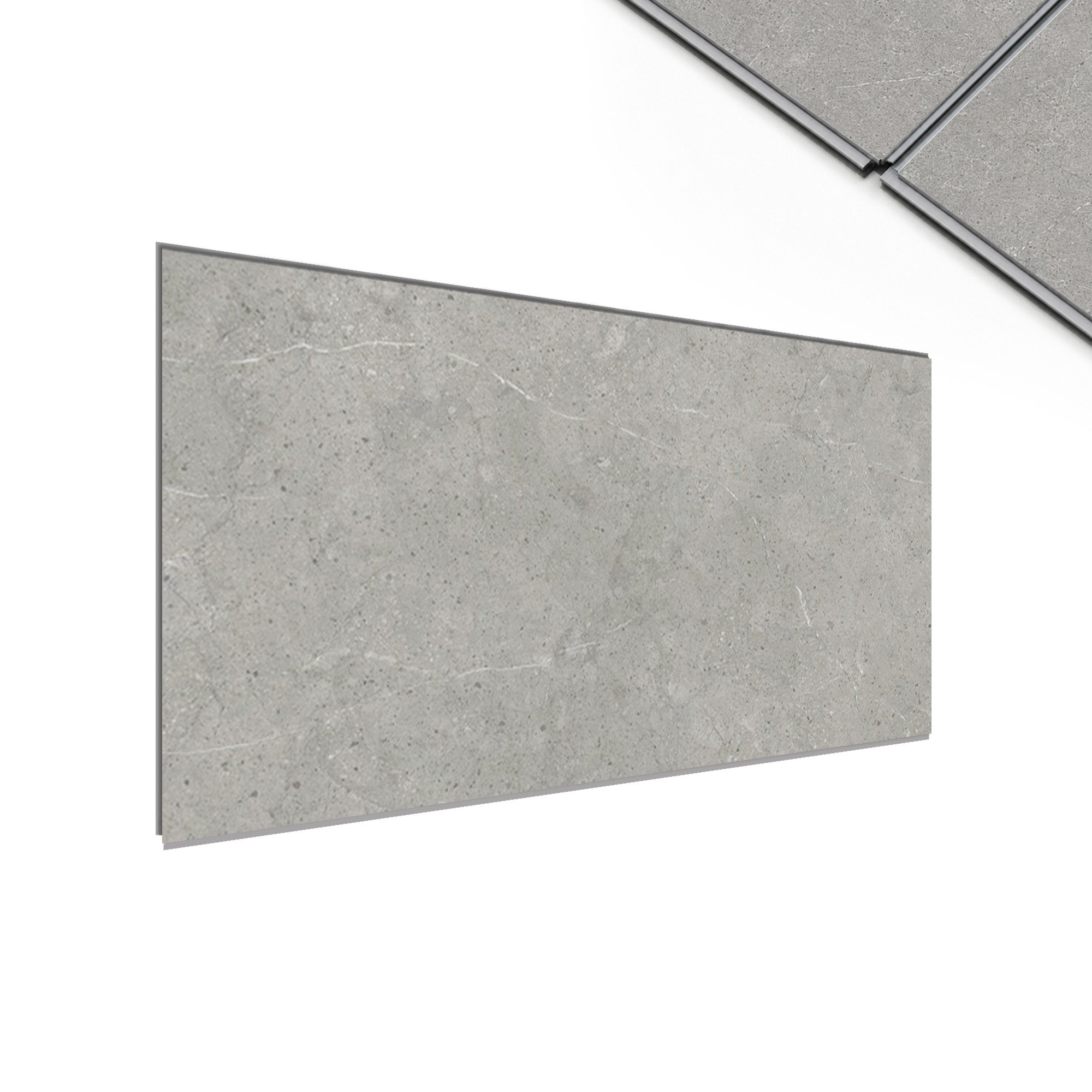 IZODEKOR 3D Wandpaneel SPC Wandverkleidung mit Klicksystem – Marmoroptik & Steinoptik, BxL: 60x120 cm, 0,72 qm, (1er- oder 4er-Set, optional mit 4 Montageklebern) wasserfest, hitzebeständig, kratzfest, pflegeleicht, für Bad & Küche