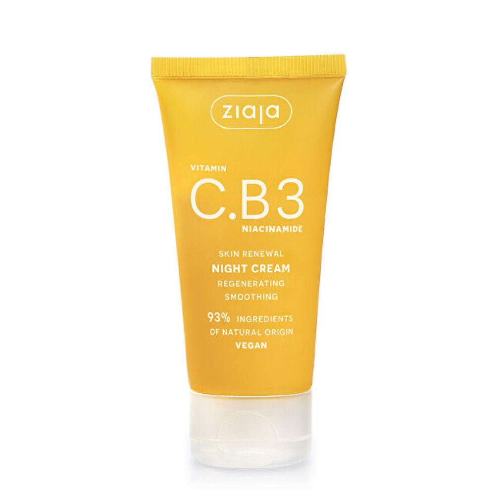 Ziaja Nachtcreme Vitamina C B3 Niacinamida Crema Facial De Noche Regeneradora 50ml