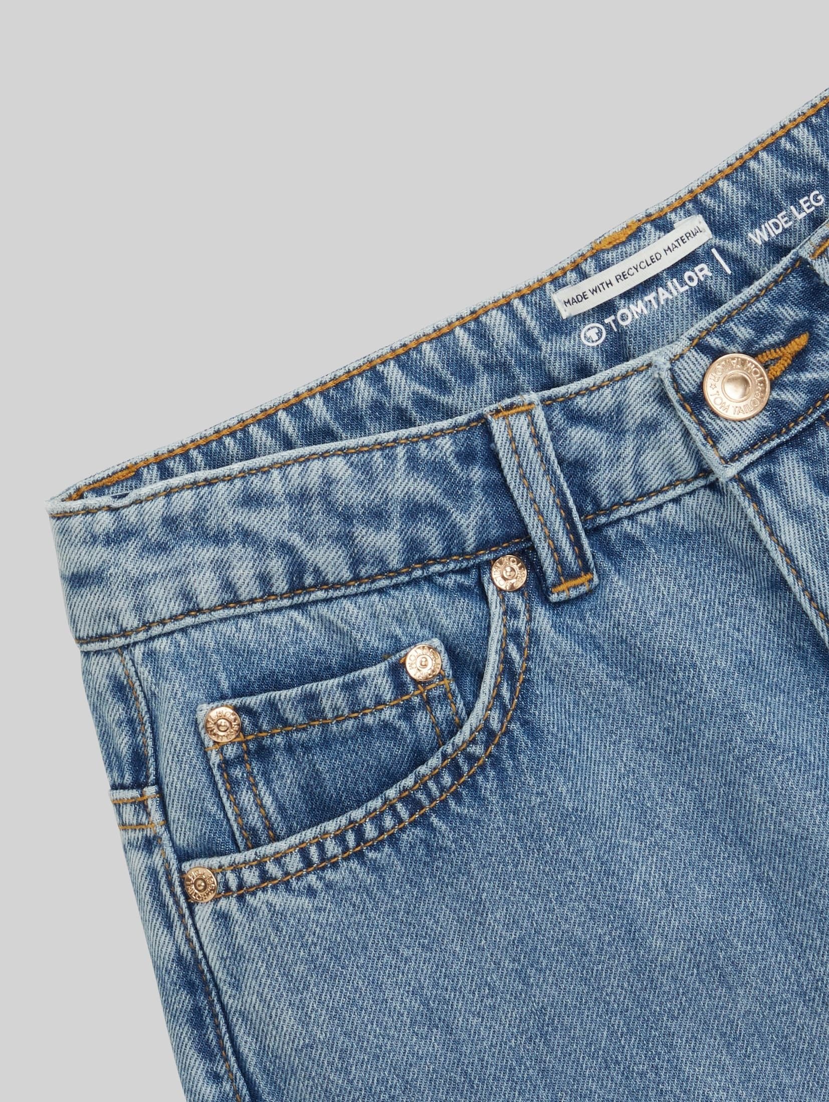TOM TAILOR Weite Jeans Jeanshosen Wide Leg Jeans – Bild 5 von 5
