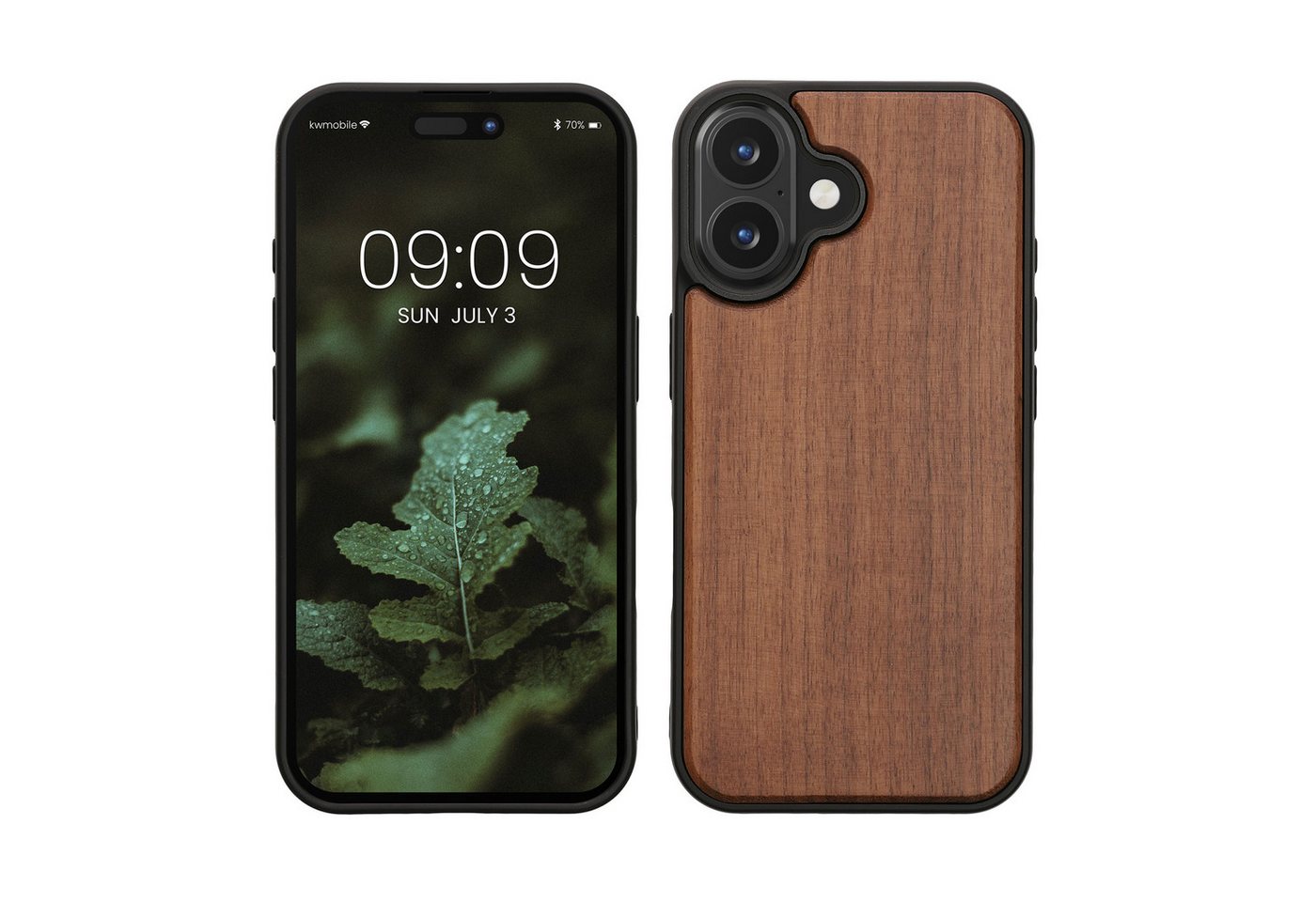 kwmobile Handyhülle Bumper Handyhülle für Apple iPhone 16, Hülle Handy Case Cover
