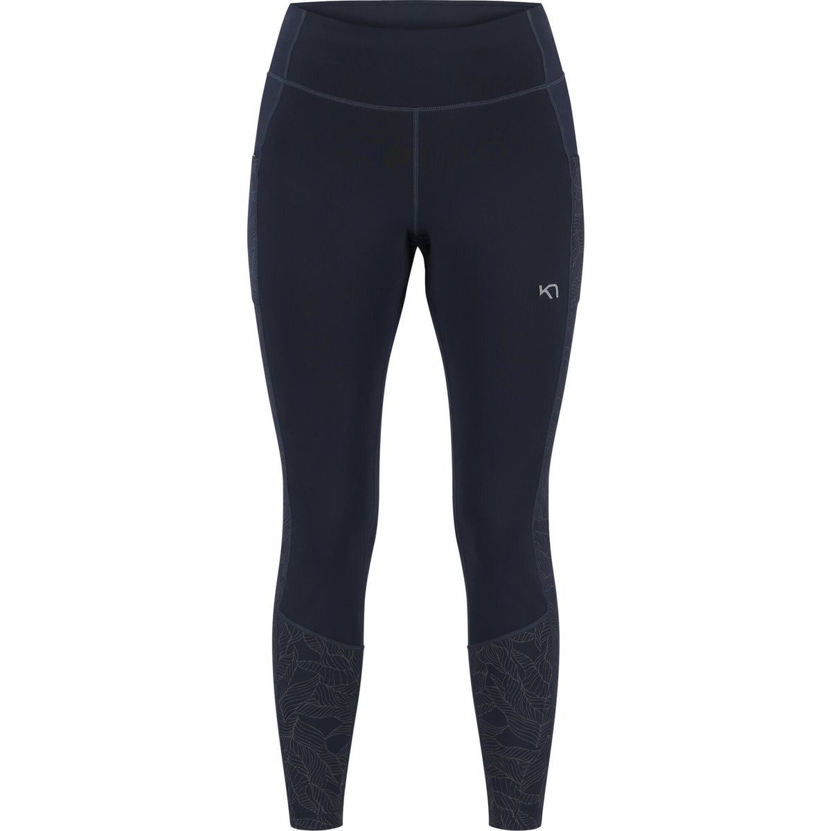 Kari Traa Lauftights Vilde Thermal Tights Wärmespeichernde, reflektierende Damen-Tights mit 4-Wege-Stretch und