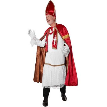 dressforfun Kostüm Herrenkostüm St. Nikolaus-Set dunkelrot