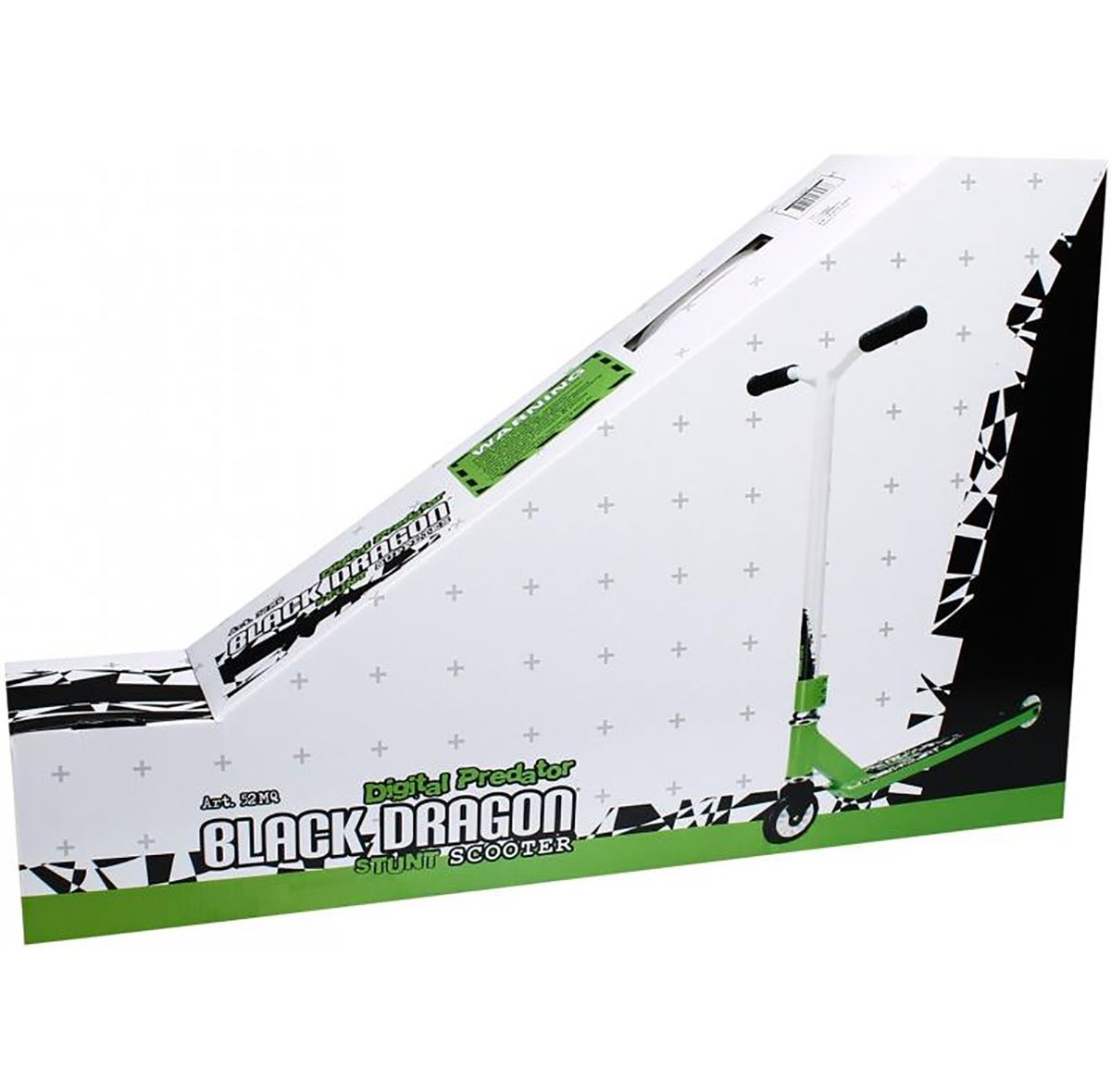 Weiß „Vert Racer“ Dragon Fahrradpedale Stunt Scooter und Black DOTMALL Grün