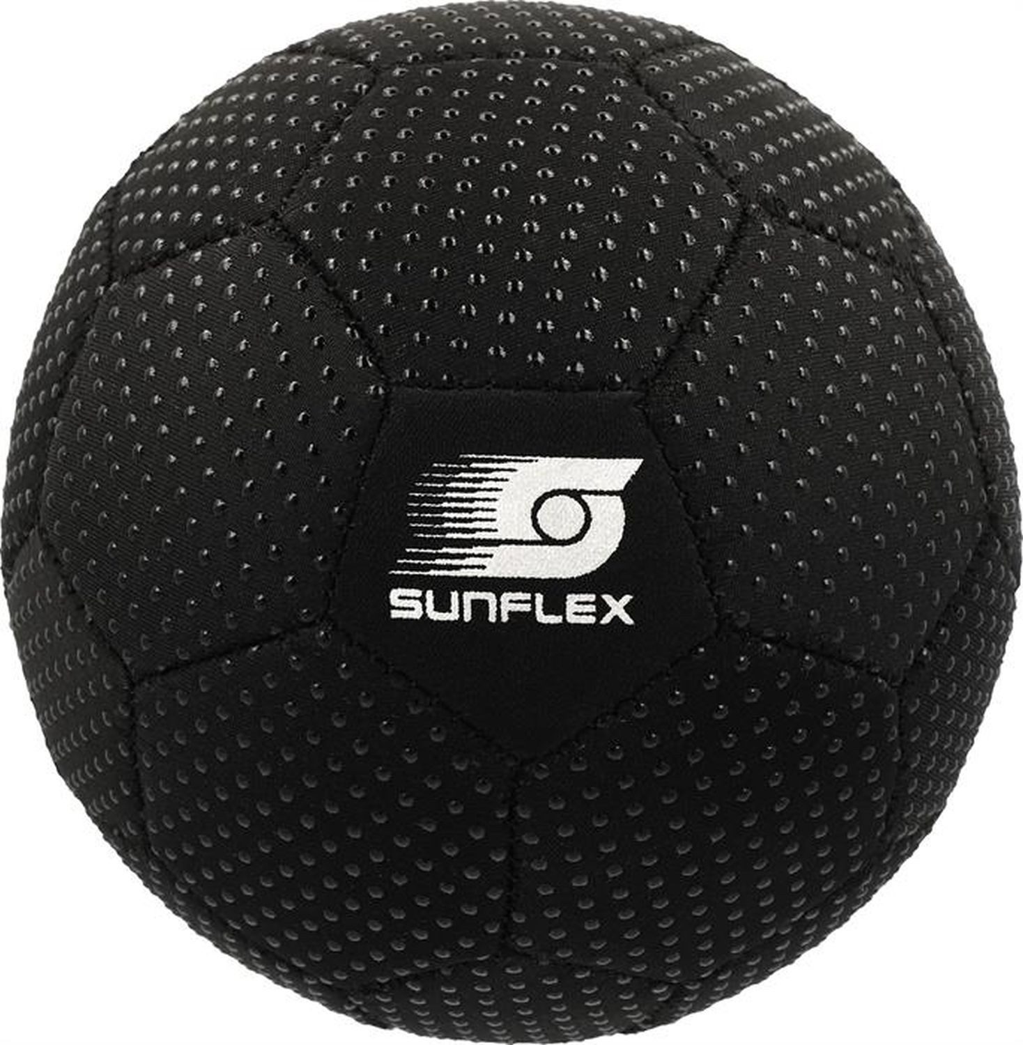 Sunflex Spielball Grippyball Size 3 Schwarz, Handball Strandball Wasserball Wurfball Fangen Werfen Beachball