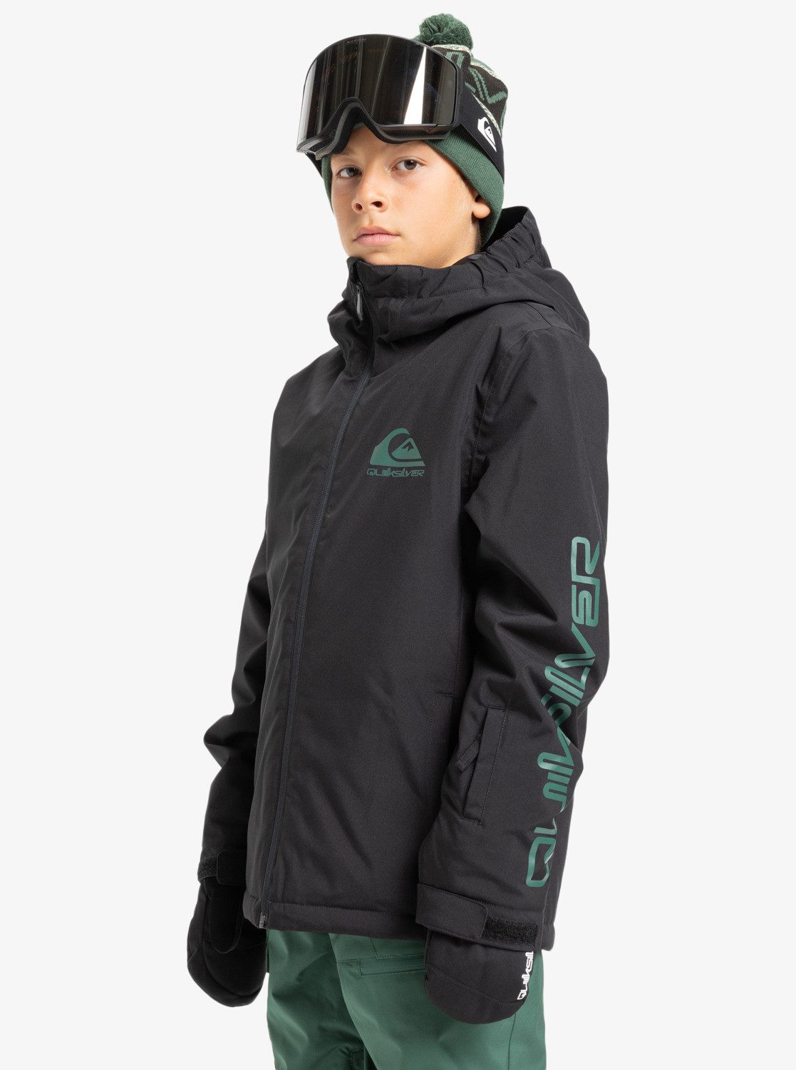 Quiksilver Skijacke MISHORT SLEEVEION YOUTH JK für Kinder von 10 bis 16 Jahren, aus Polyester