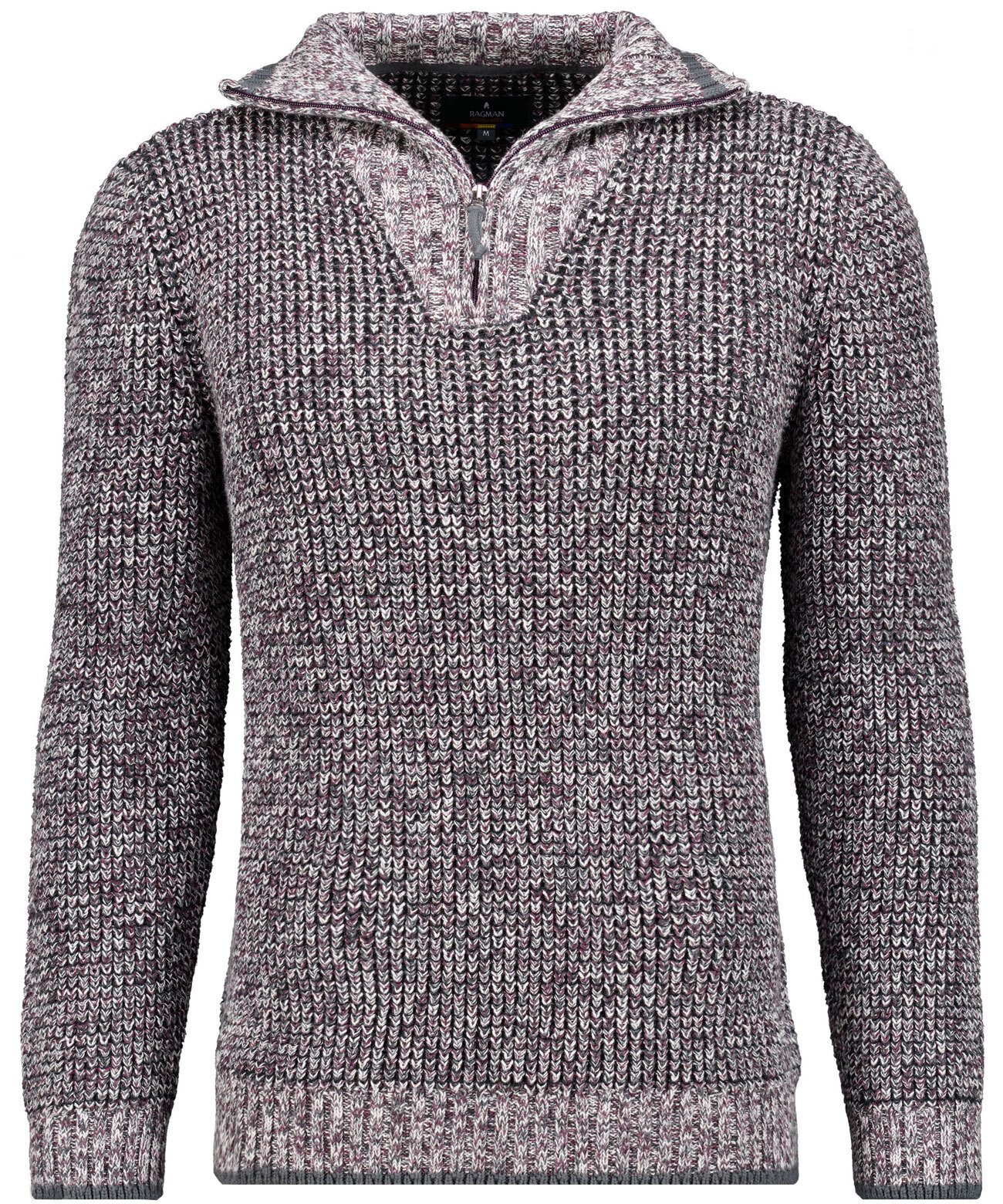 RAGMAN Rundhalspullover