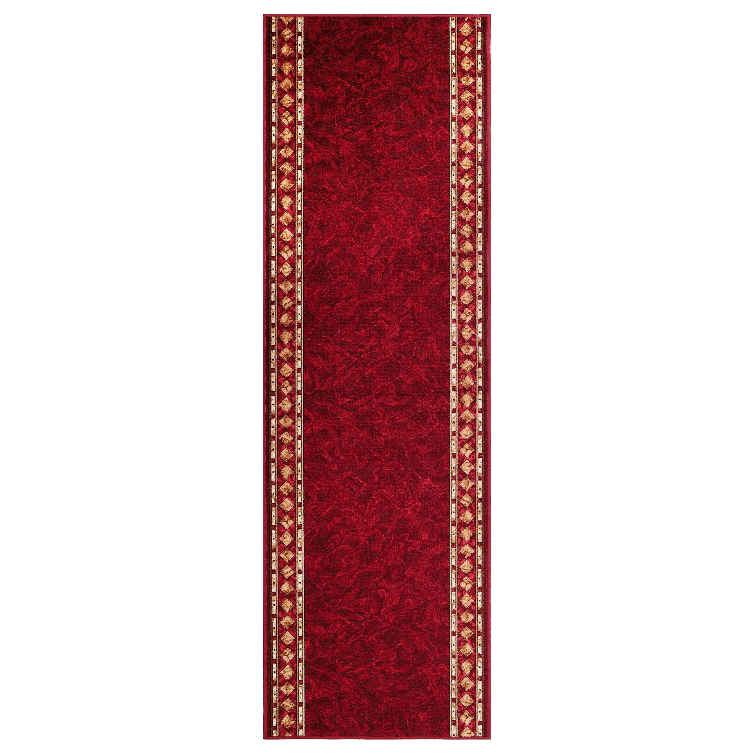 Tapiso Läufer Anti Rutsch, rechteckig, Höhe: 6 mm, Rutschfest Brücke Flur Küche Wohnzimmer Korridor Meterware