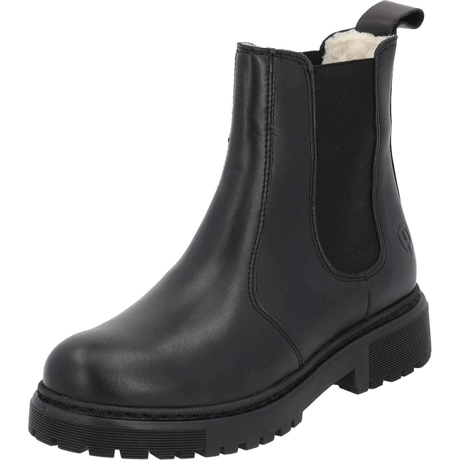 Alicudi Chelseaboots Glanz (16750309) Schwarz Palado