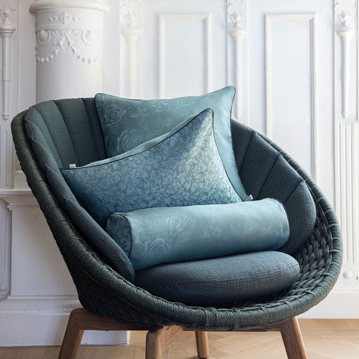 Le Jacquard Francais Kissenhülle Kissenhülle Romance Tendresse 50x50 cm, (1 günstig online kaufen