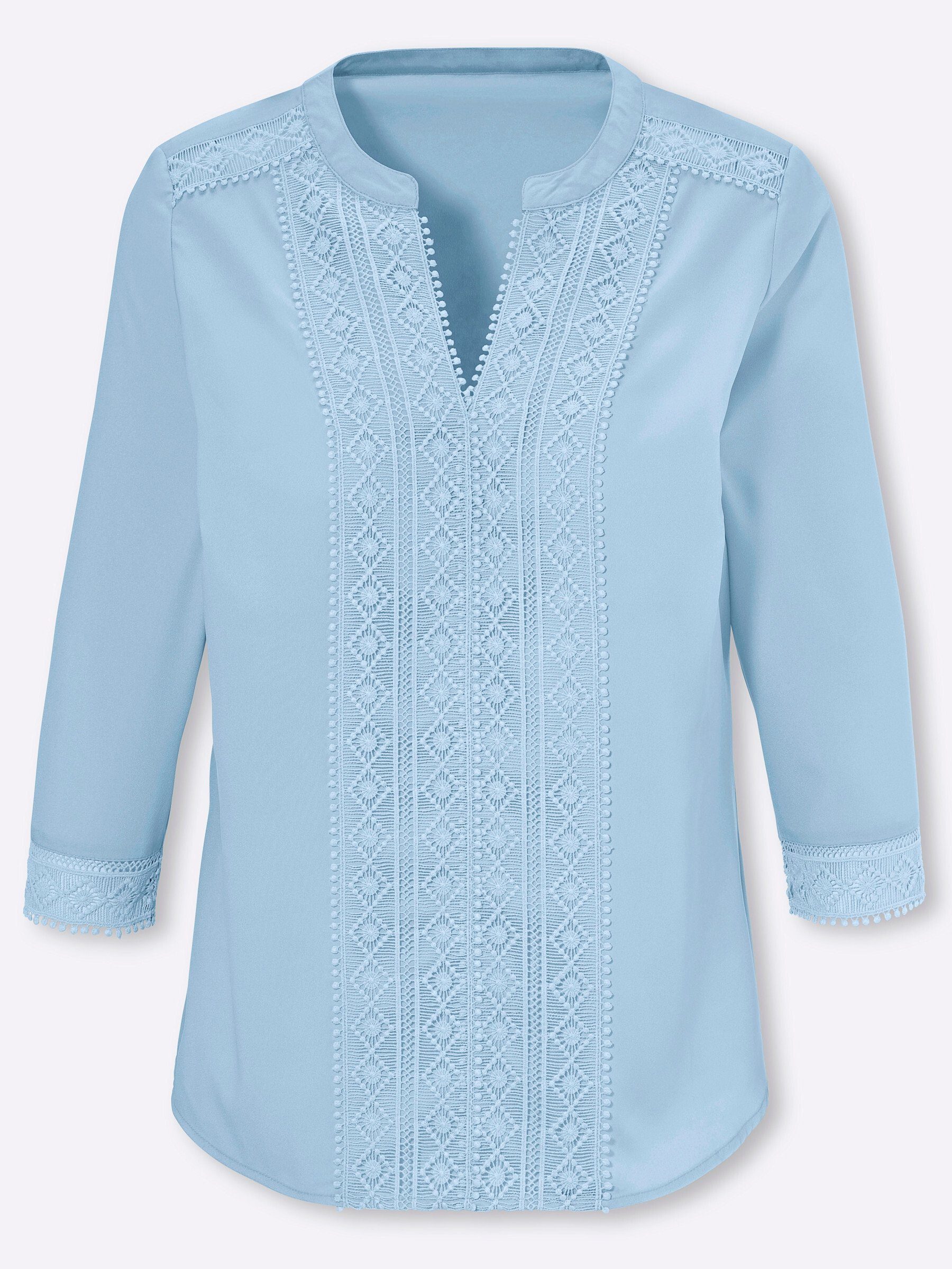 Sieh an! Klassische Bluse Schlupfbluse günstig online kaufen