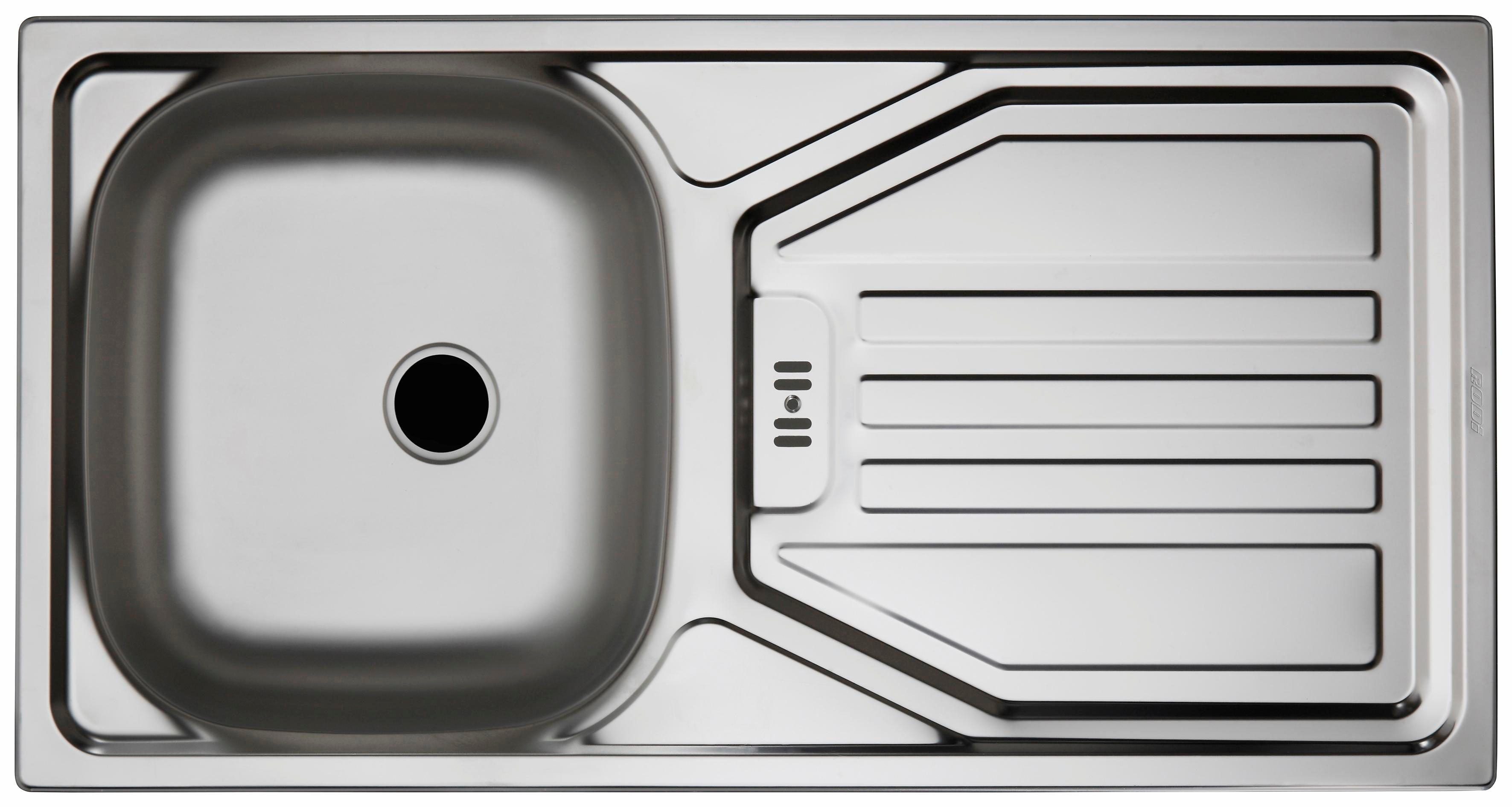 HELD MÖBEL Küchenzeile Samos, cm mit | E-Geräten, 160 Breite beton wotaneichefarben Oxid/wotaneichefarben