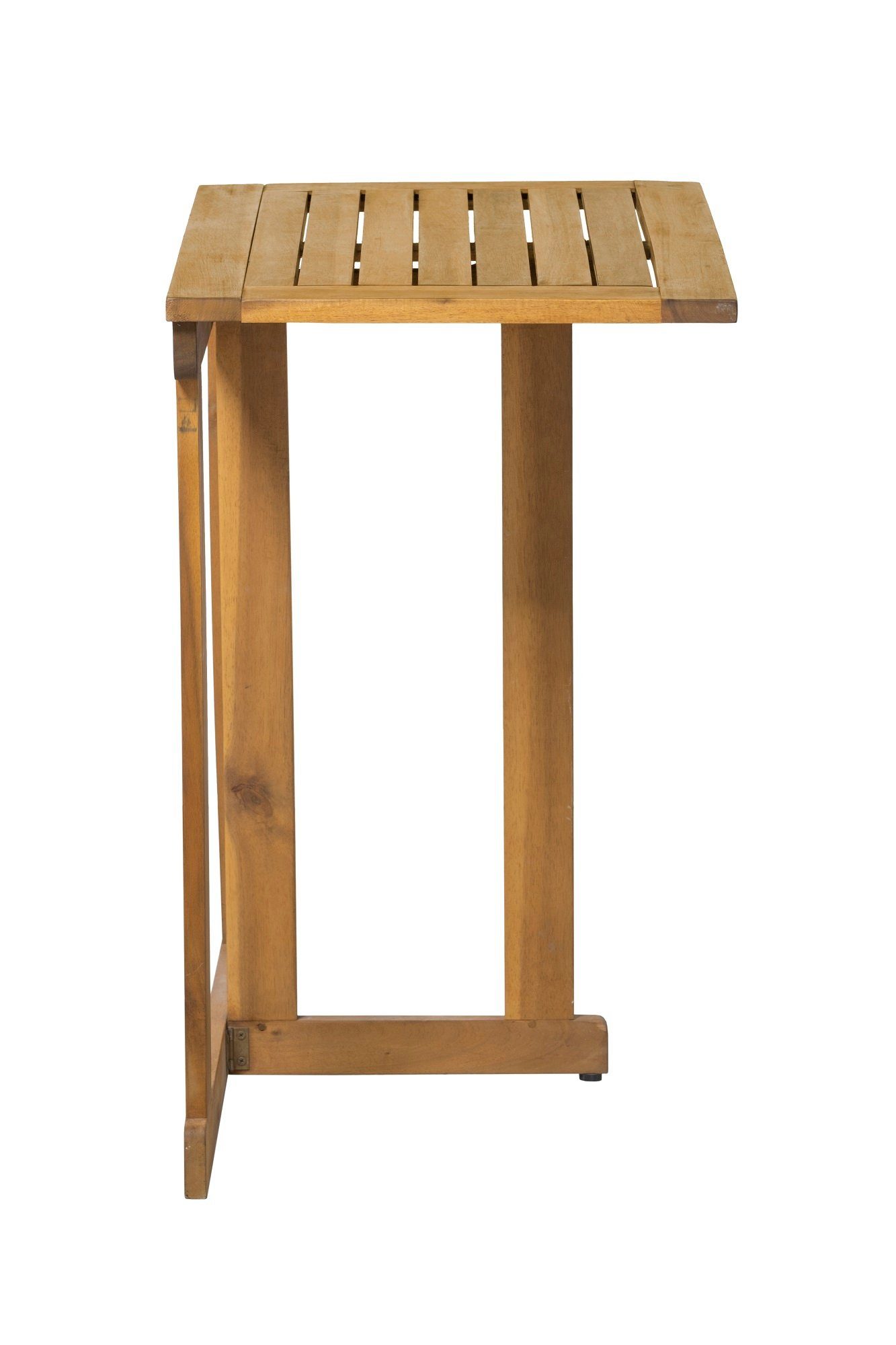 Akazienholz, Maße klappbarer Gartenlounge-Set Sitzgruppe Sitzgruppe mit Stühlen 3-tlg., Balkonstühle (Klappbare Balkon 2 (BxHxT): 36x87x53 Tisch), geöltem 1 aus - Tisch, und und 70x74x45 - cm TPFGarden AKANA Tisch cm Klappstuhl