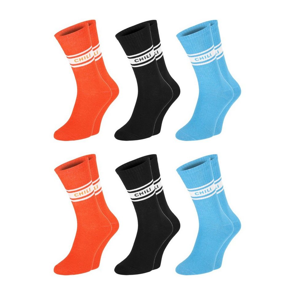 Chili Lifestyle Socken College Socke (6-Paar) unisex neutral