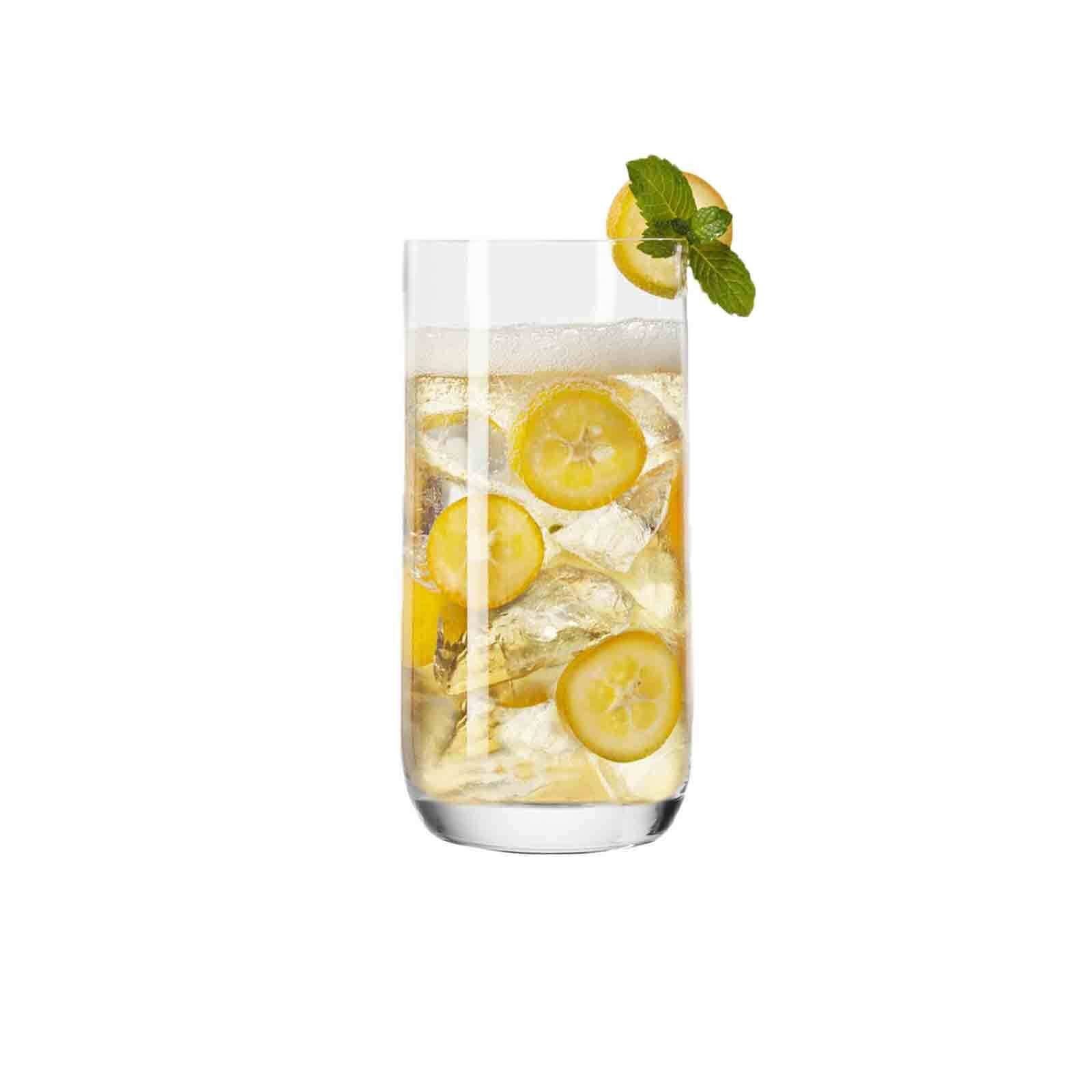LEONARDO Glas Daily Trinkgläser 230 ml 6er Set, 6-tlg., Glas