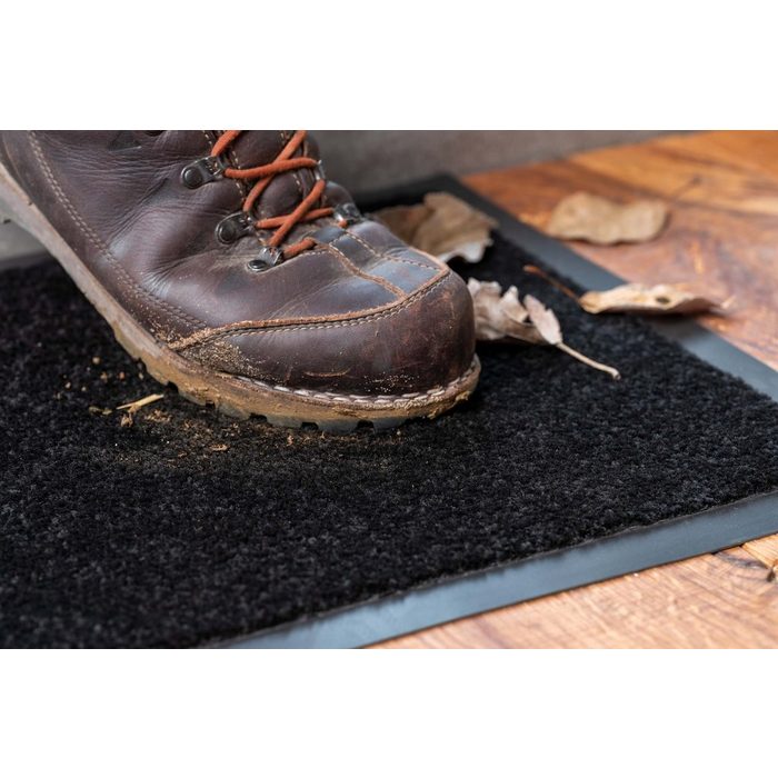 Fußmatte EASY CLEAN COMFORT GMD Living rechteckig Höhe: 5 mm Schmutzfangmatte für Innen und Außen hohe Feuchtigkeitsaufnahme