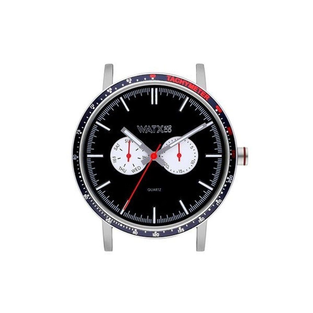 Watx Luxusuhr Unisex-Uhr & Colors WXCA2747 Silberfarben (44 mm)