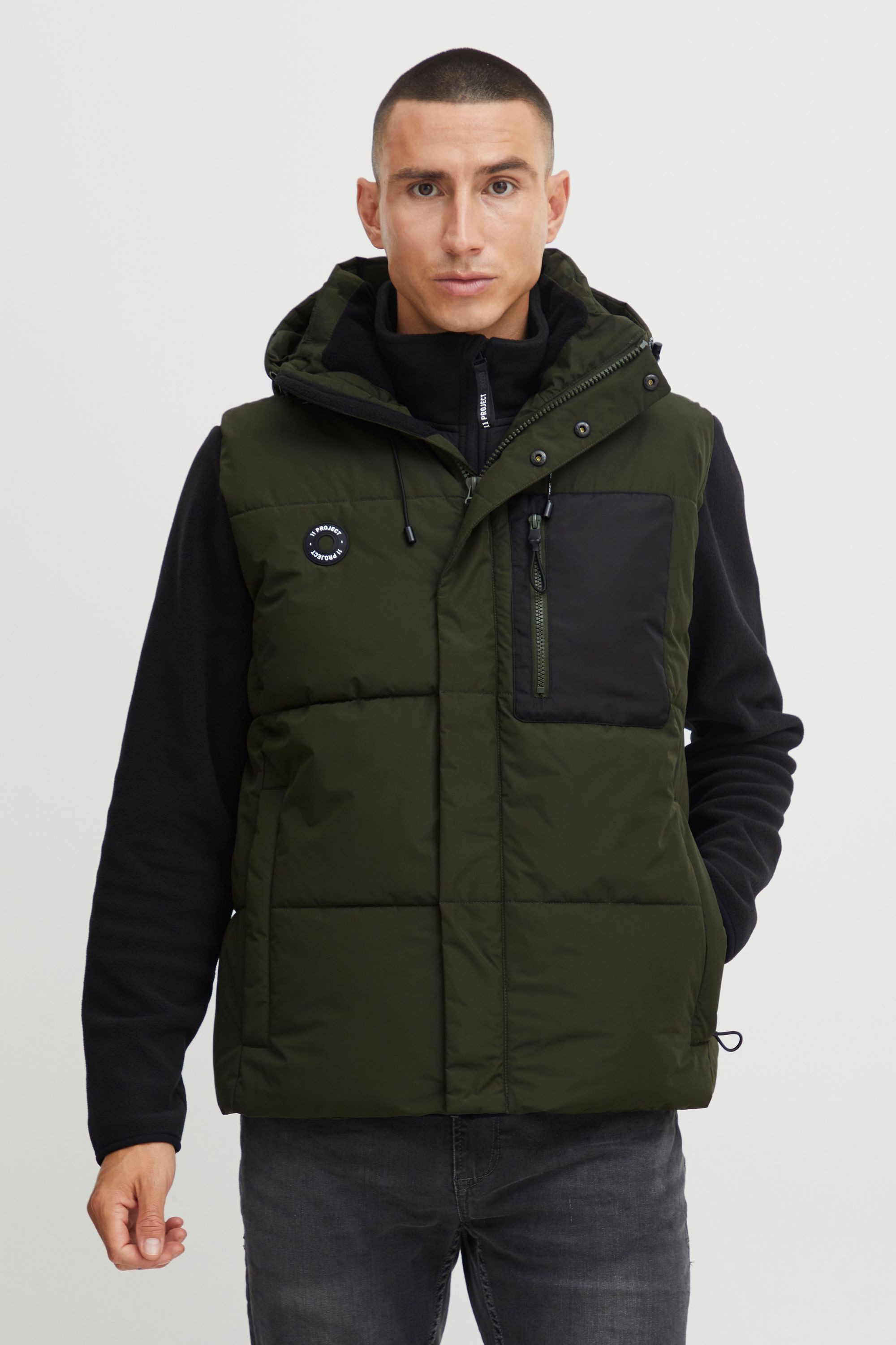 11 Project Steppweste PRCallen Weste 21300897-ME Modische Jacke günstig online kaufen