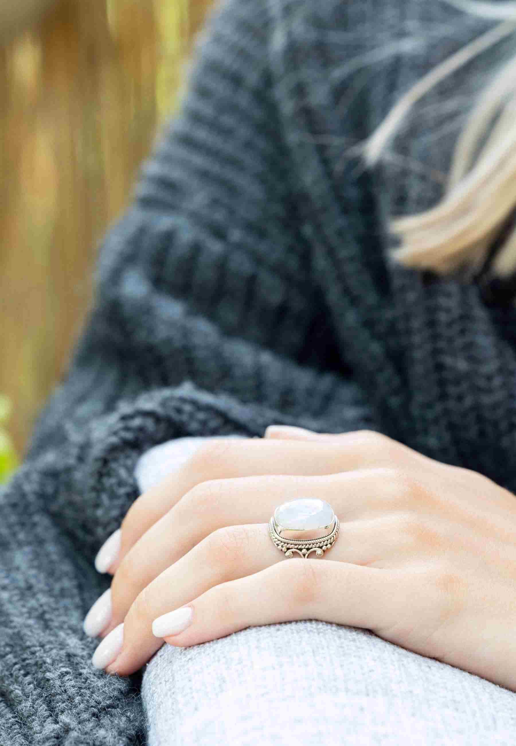 mantraroma Silberring SERAPANA aus 925 Silber günstig online kaufen