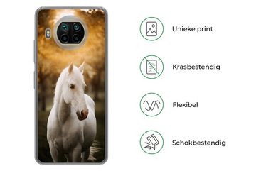 MuchoWow Handyhülle Pferd - Sonne - Herbst - Tiere - Natur, Phone Case, Handyhülle Xiaomi Mi 10T Lite, Silikon, Schutzhülle